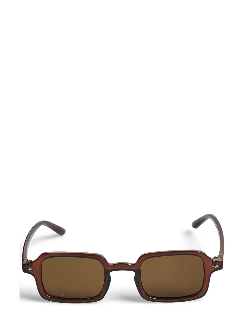 Pieces - PCKATIE SUNGLASS BUNDLE BC - firkantede solbriller - downtown brown - 2
