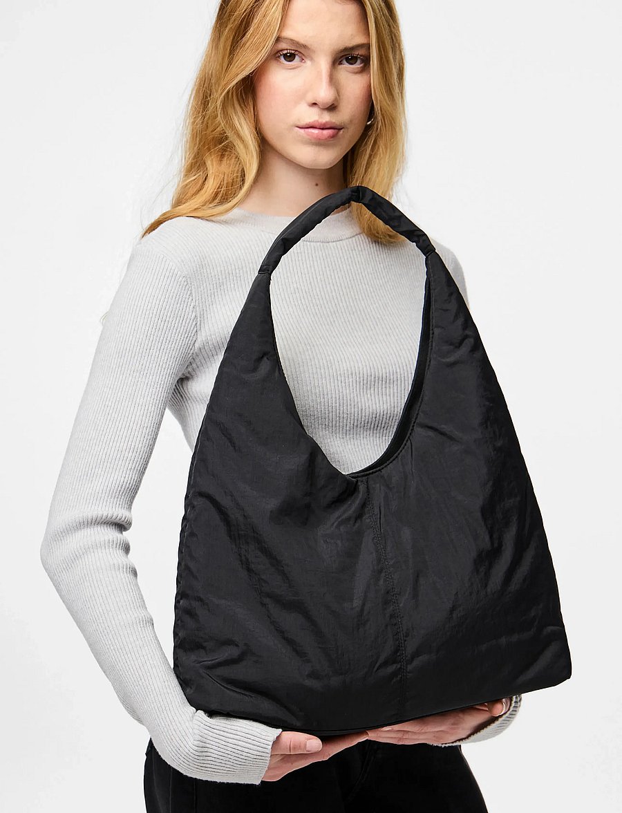 Pieces - PCBANANDA NYLON BAG BUNDLE BC - axelremsväskor - black - 4