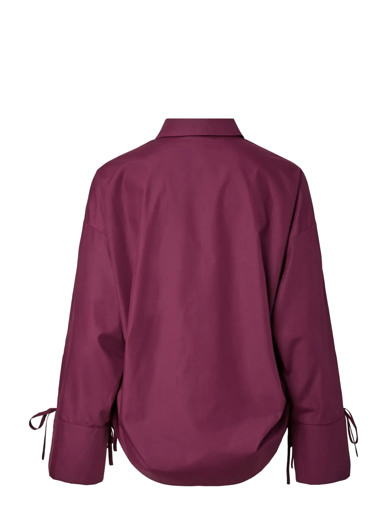 Pieces - PCANNI LS LOOSE SHIRT WVK KCA - overhemden met lange mouwen - dark purple - 1