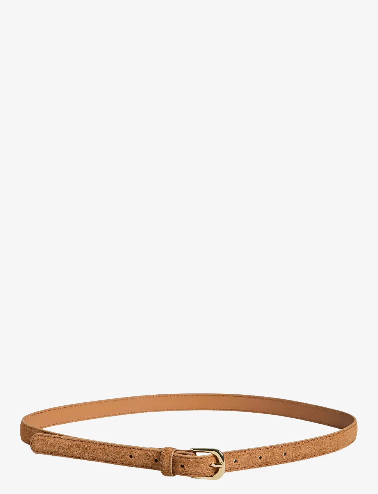 Pieces - PCLINE SUEDE JEANS BELT KCA - cognac - 0