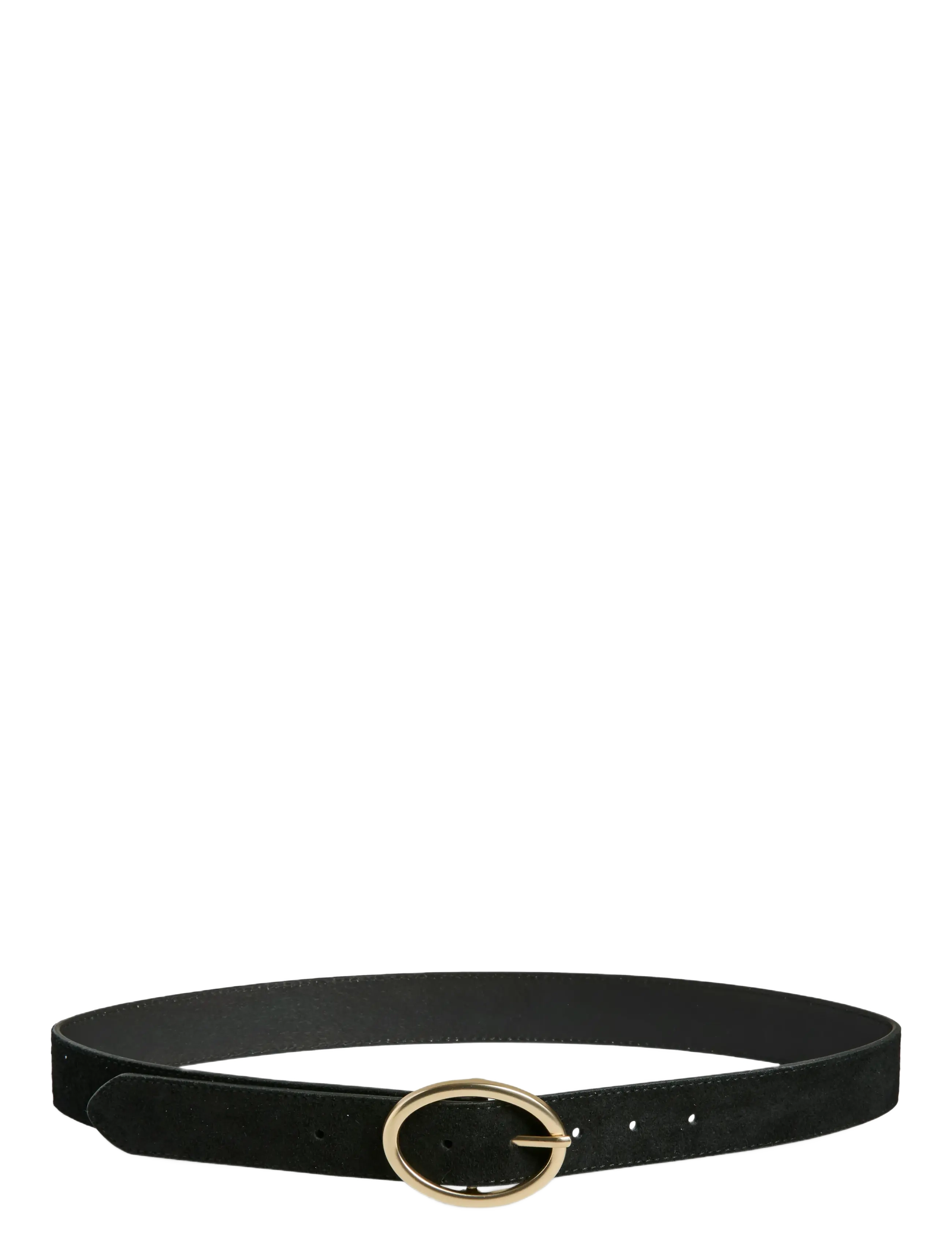 PCLAURA SUEDE JEANS BELT KCA - BLACK