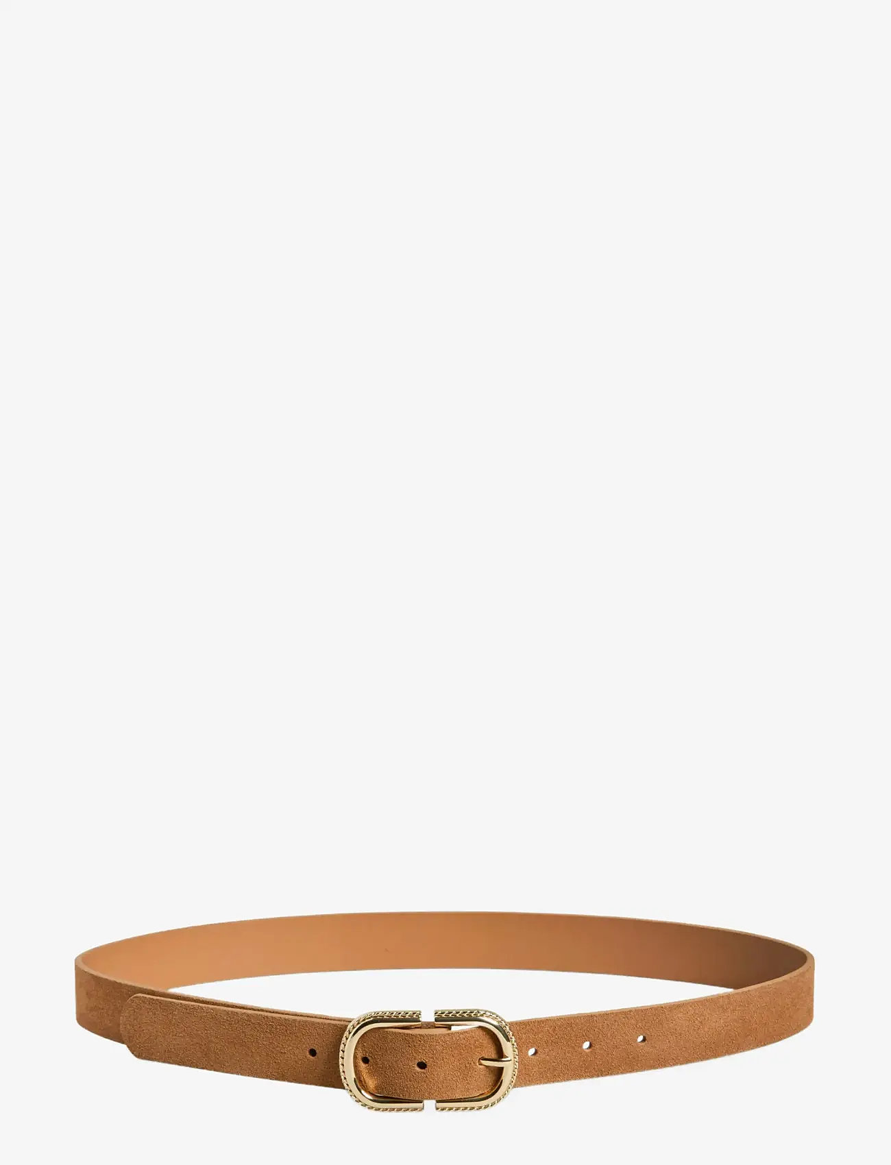 Pieces - PCLINDA SUEDE JEANS BELT KCA - vardagsskärp - cognac - 0