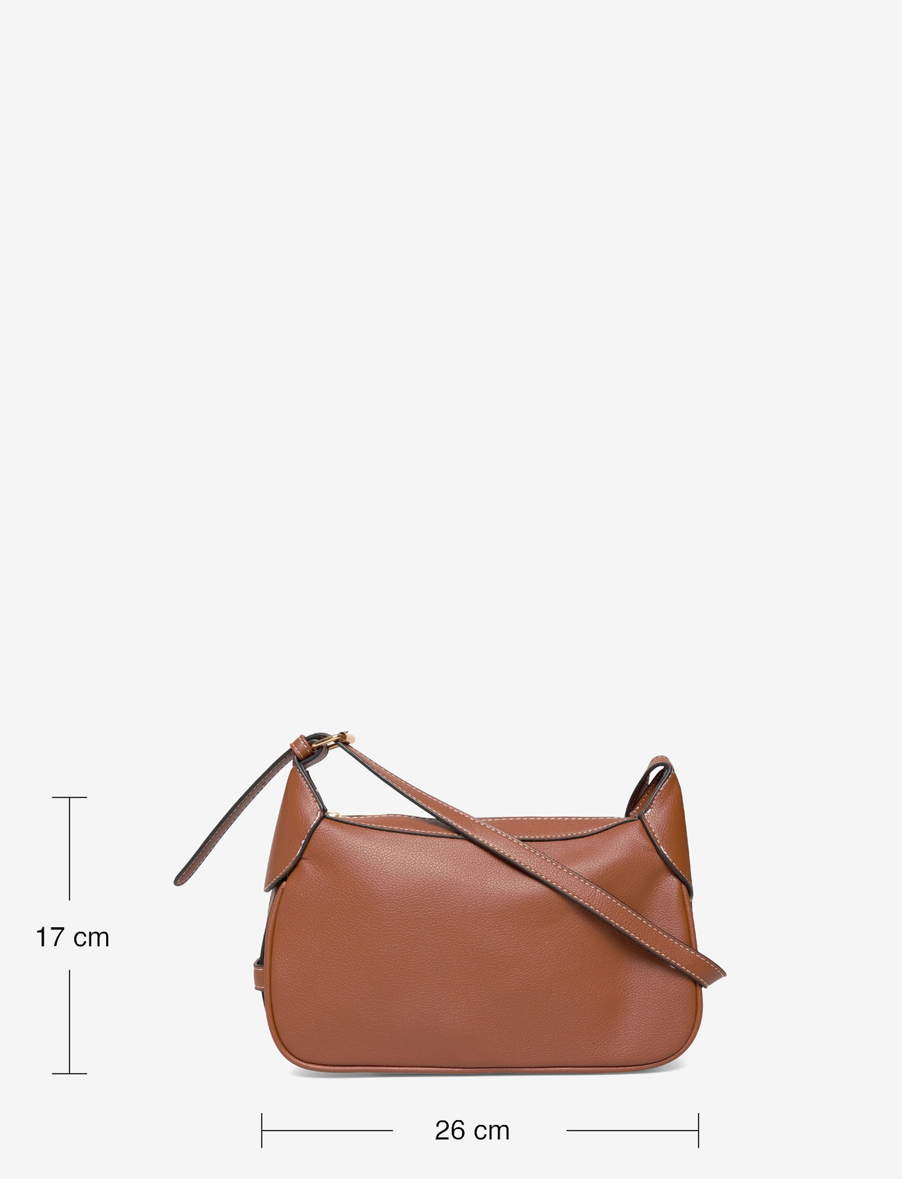 Pieces - PCBILLA BAG BUNDLE WB - festtøj til outletpriser - cognac - 3