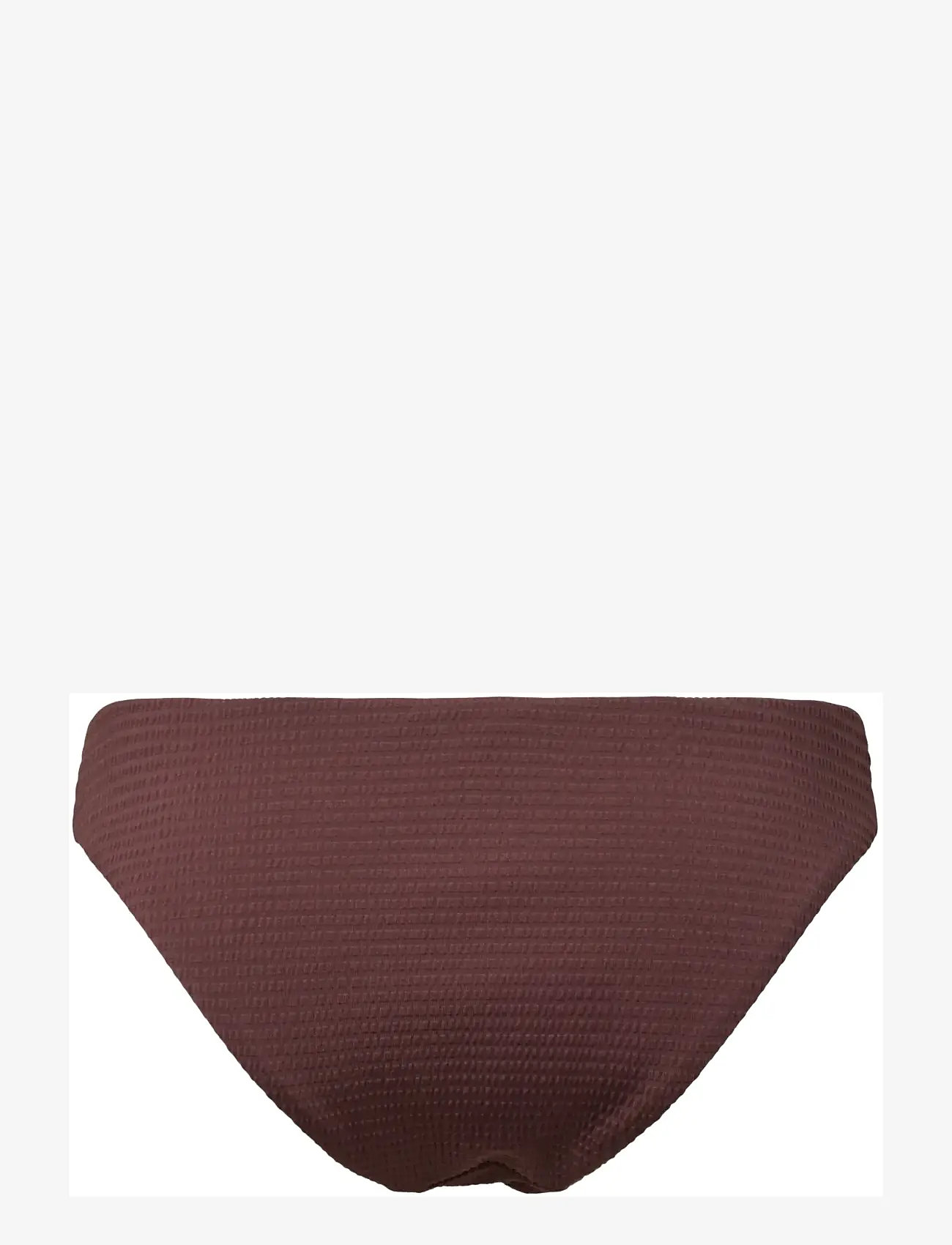 Pieces - PCKAYA SEERSUCKER BIKINI BRIEF - bikinibriefs - deep mahogany - 2