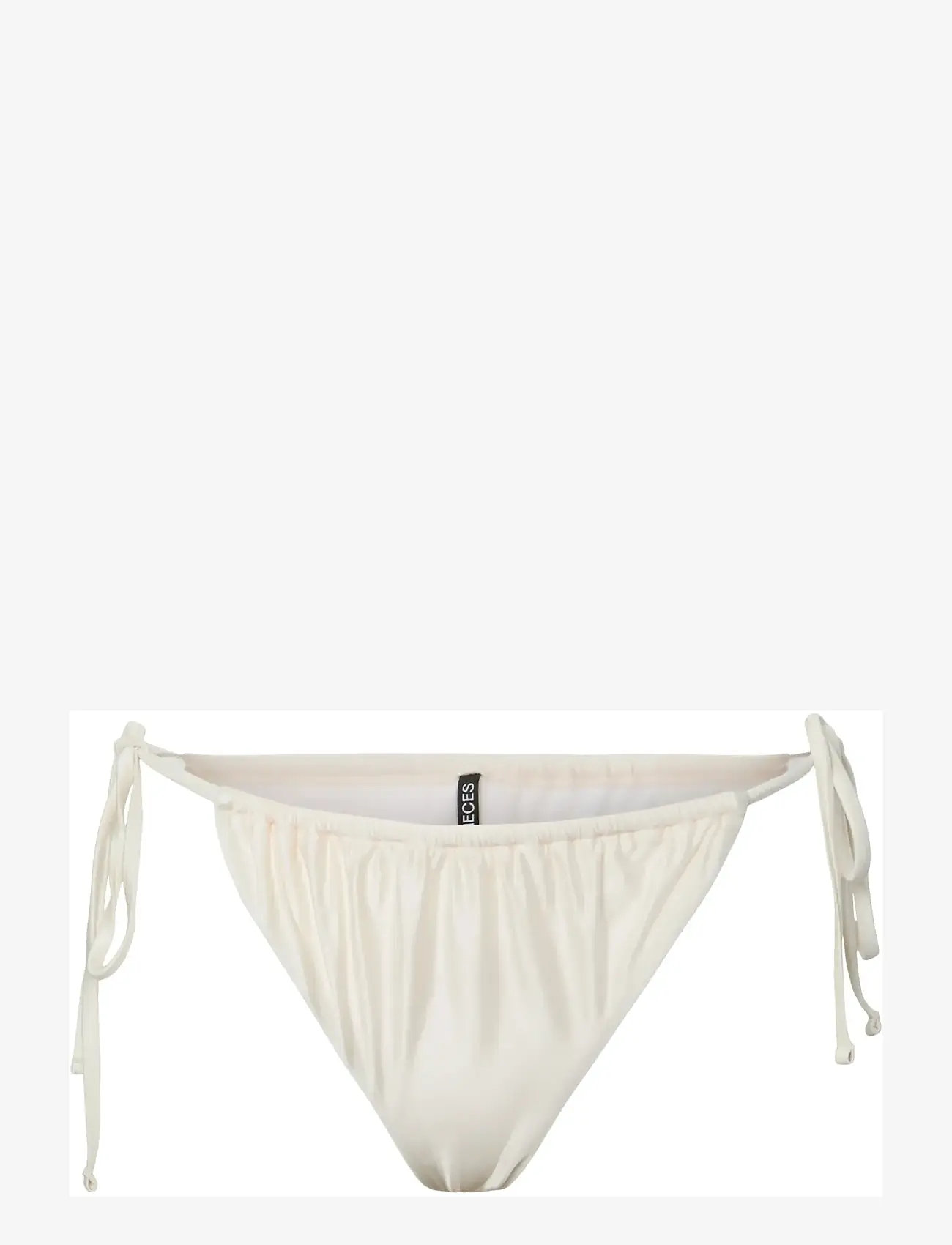 Pieces - PCKIN BIKINI SHINY TANGA - bikinis mit seitenbändern - snow white - 0