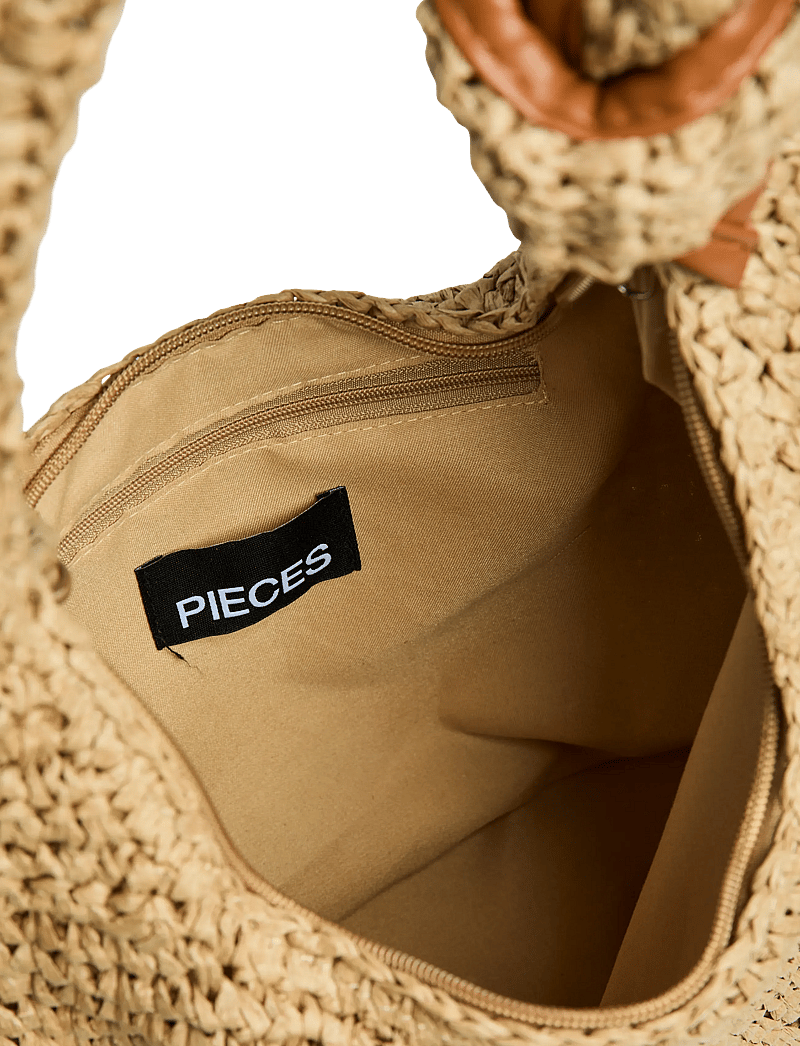 Pieces - PCKANALA SHOULDER BAG - hverdags stil - nature - 5