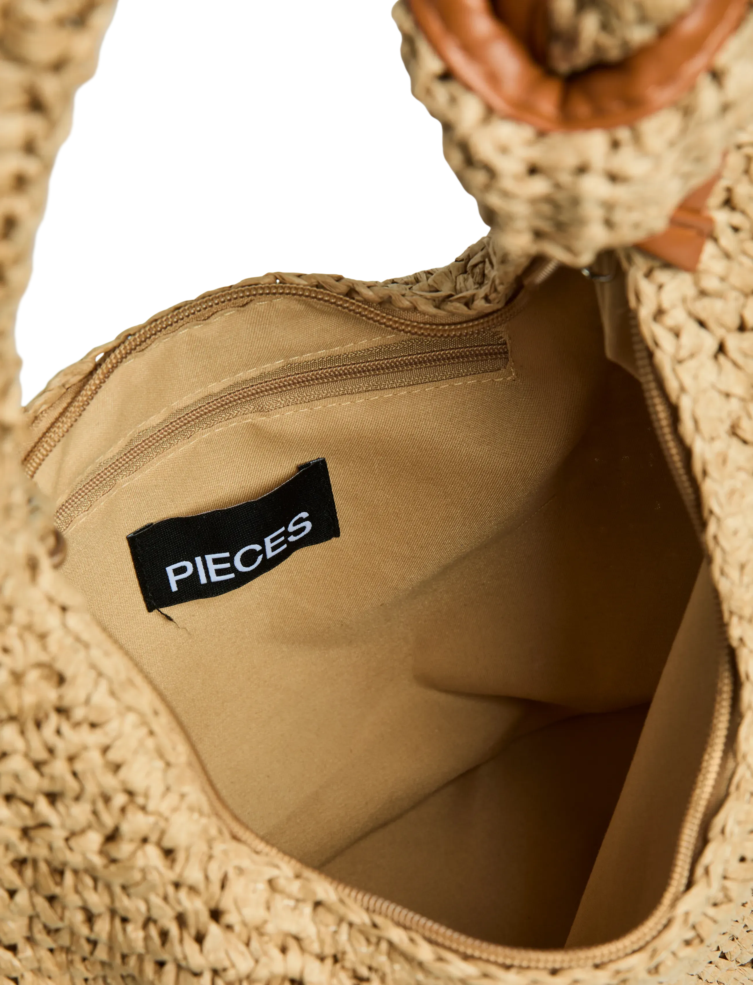 Pieces - PCKANALA SHOULDER BAG - vardagsstil - nature - 5