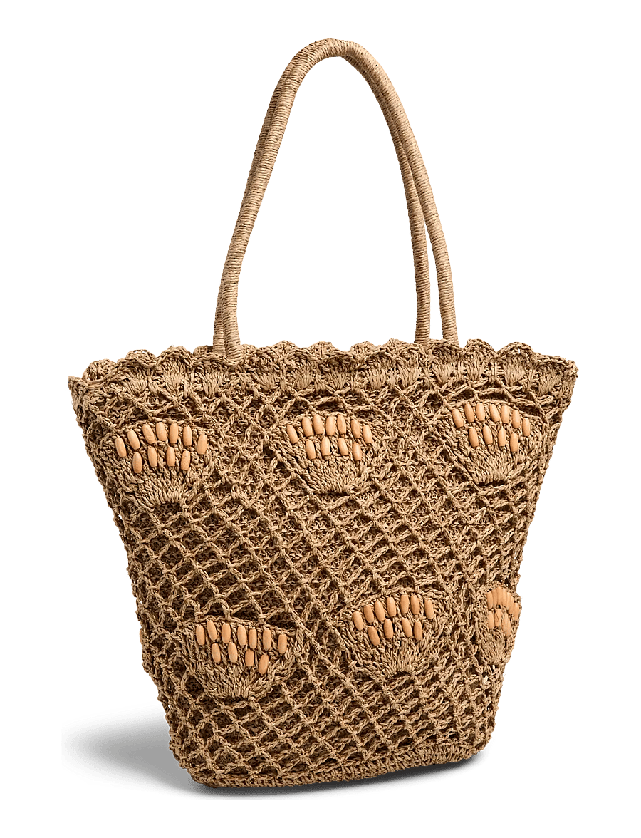 Pieces - PCKALANJA SHOPPER - shoppingväskor - nature - 0