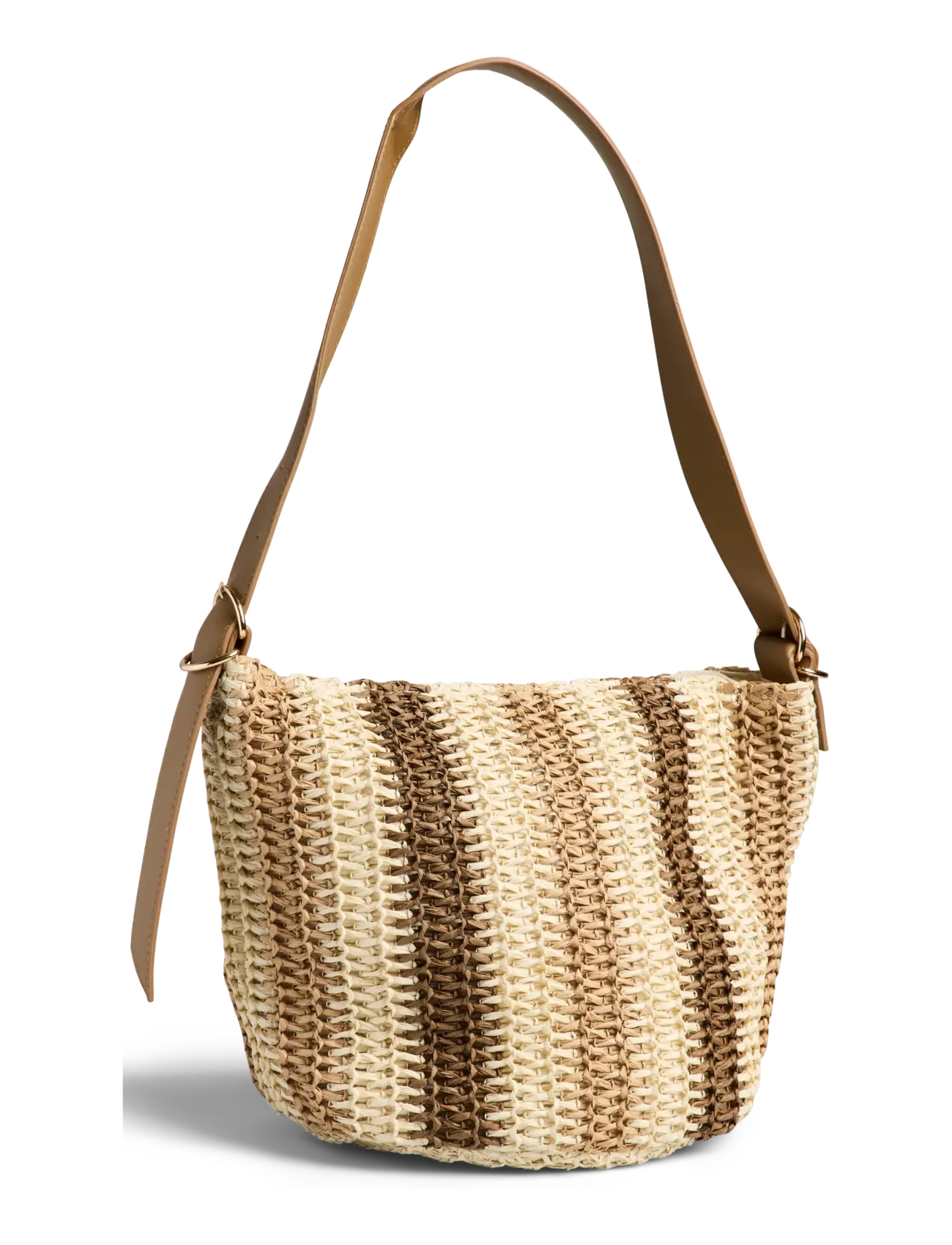 Pieces Pckanna Hobo Bag, Kvinder, Hobo Taske, Cream, Str: ONE SIZE