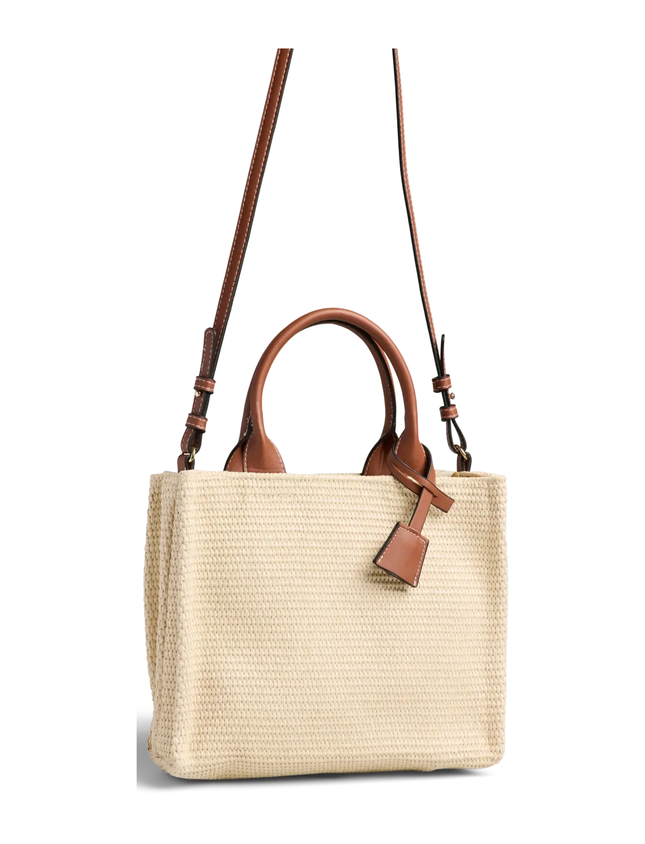 Pieces PCKATHRINE HANDBAG - Laukut - NATURE / brown