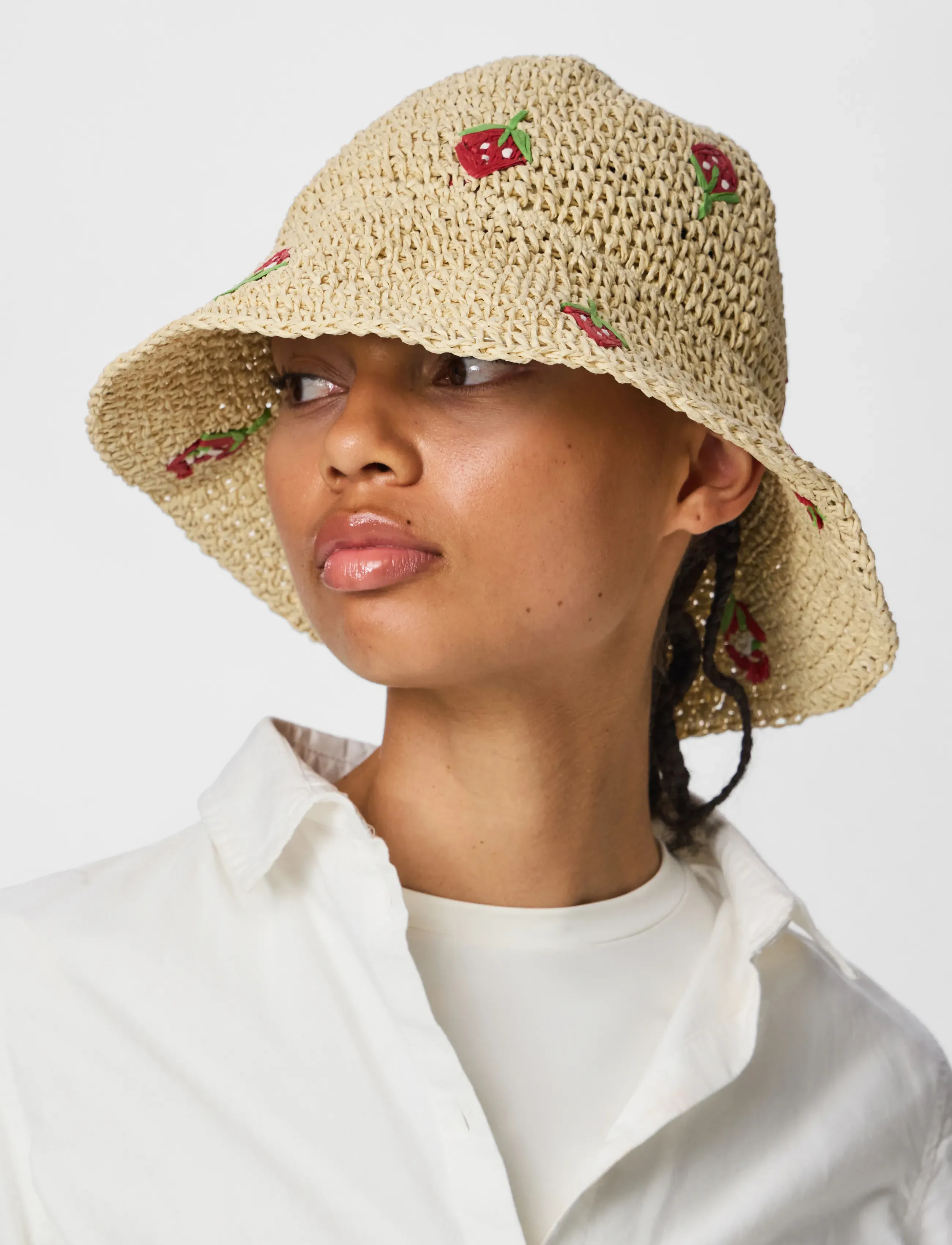 Pieces - PCKELLY BUCKET HAT - anglerhüte - nature - 3