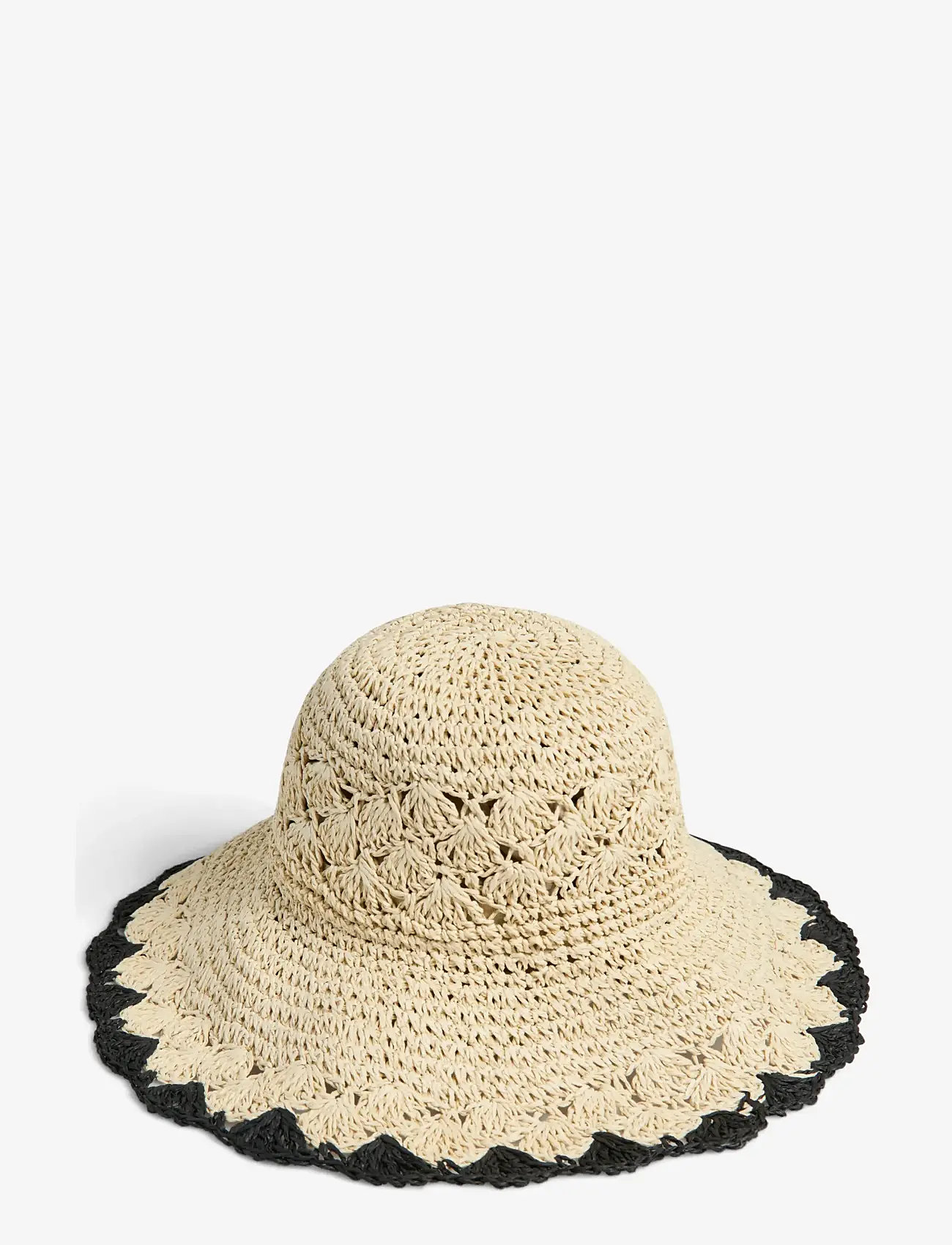 Pieces - PCKYDIA CONTRAST HAT - straw hats - nature - 1