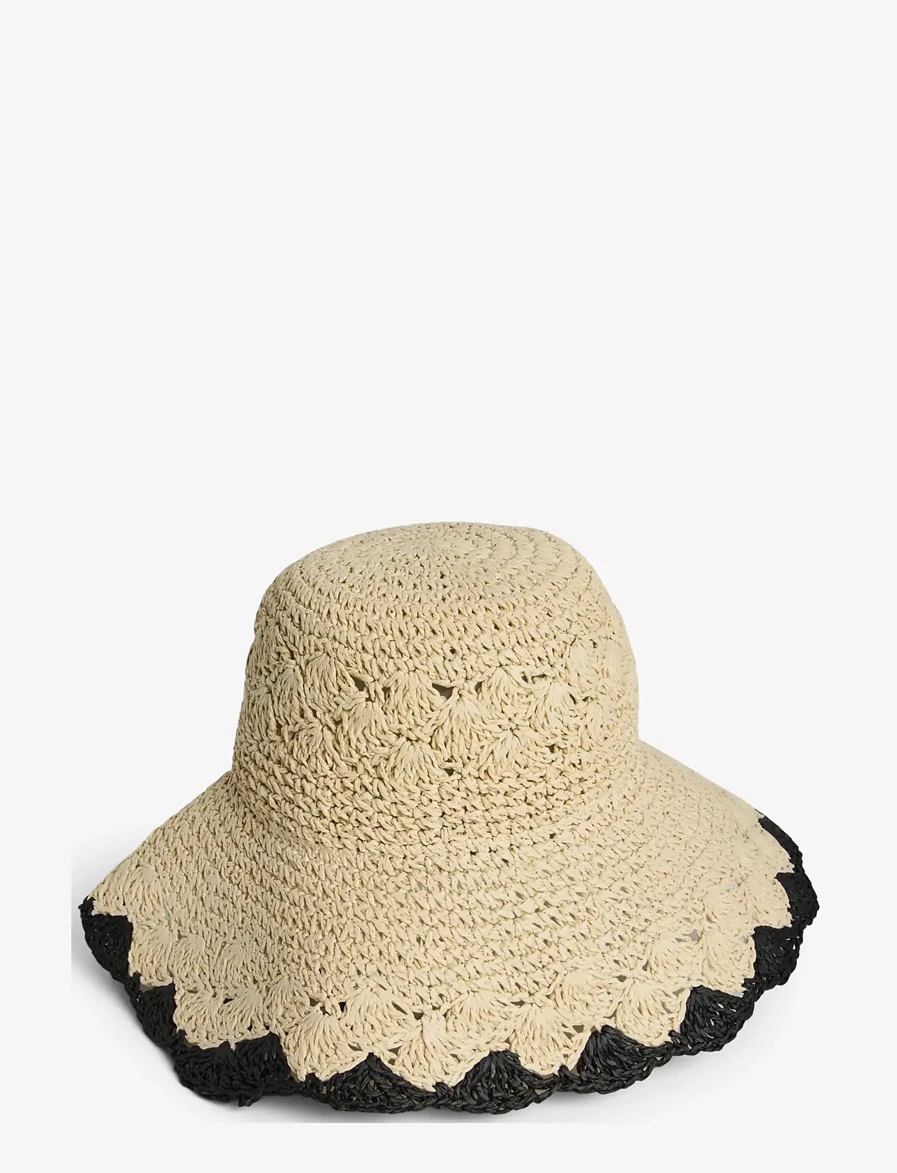 Pieces - PCKYDIA CONTRAST HAT - straw hats - nature - 2