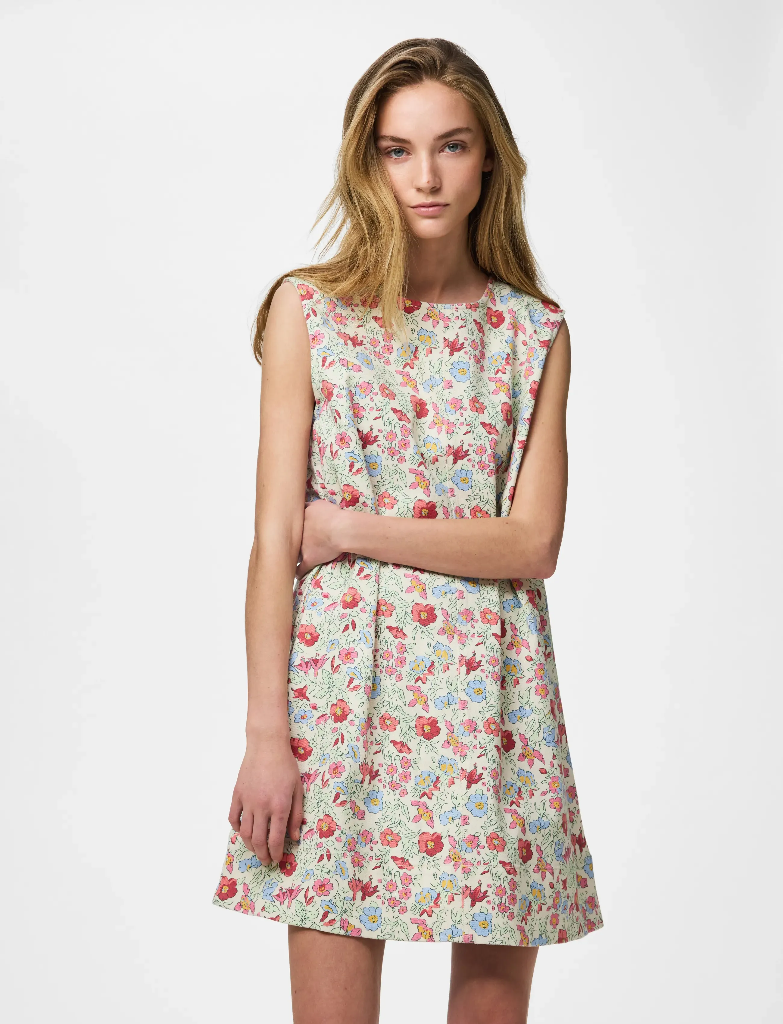 PIECES Pcsalume Sl Short Denim Dress korta klänningar dam – bild 5