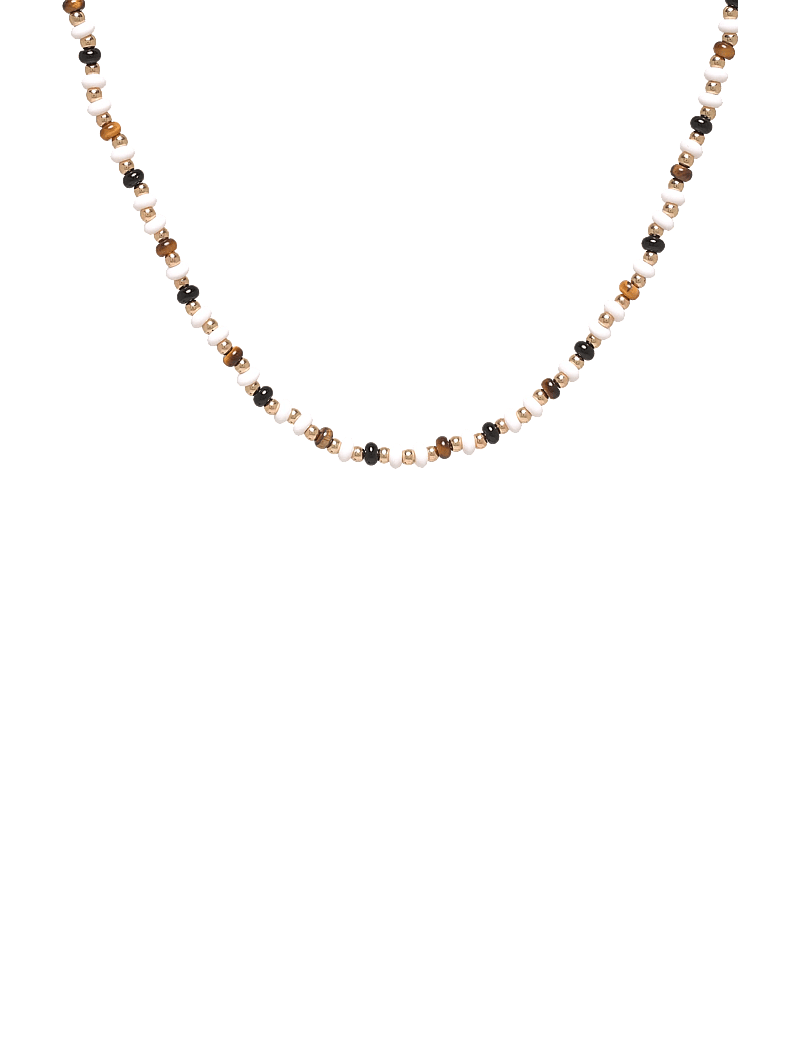 Pieces - PCBELLIS NECKLACE 2-PACK - kedjehalsband - gold colour - 1