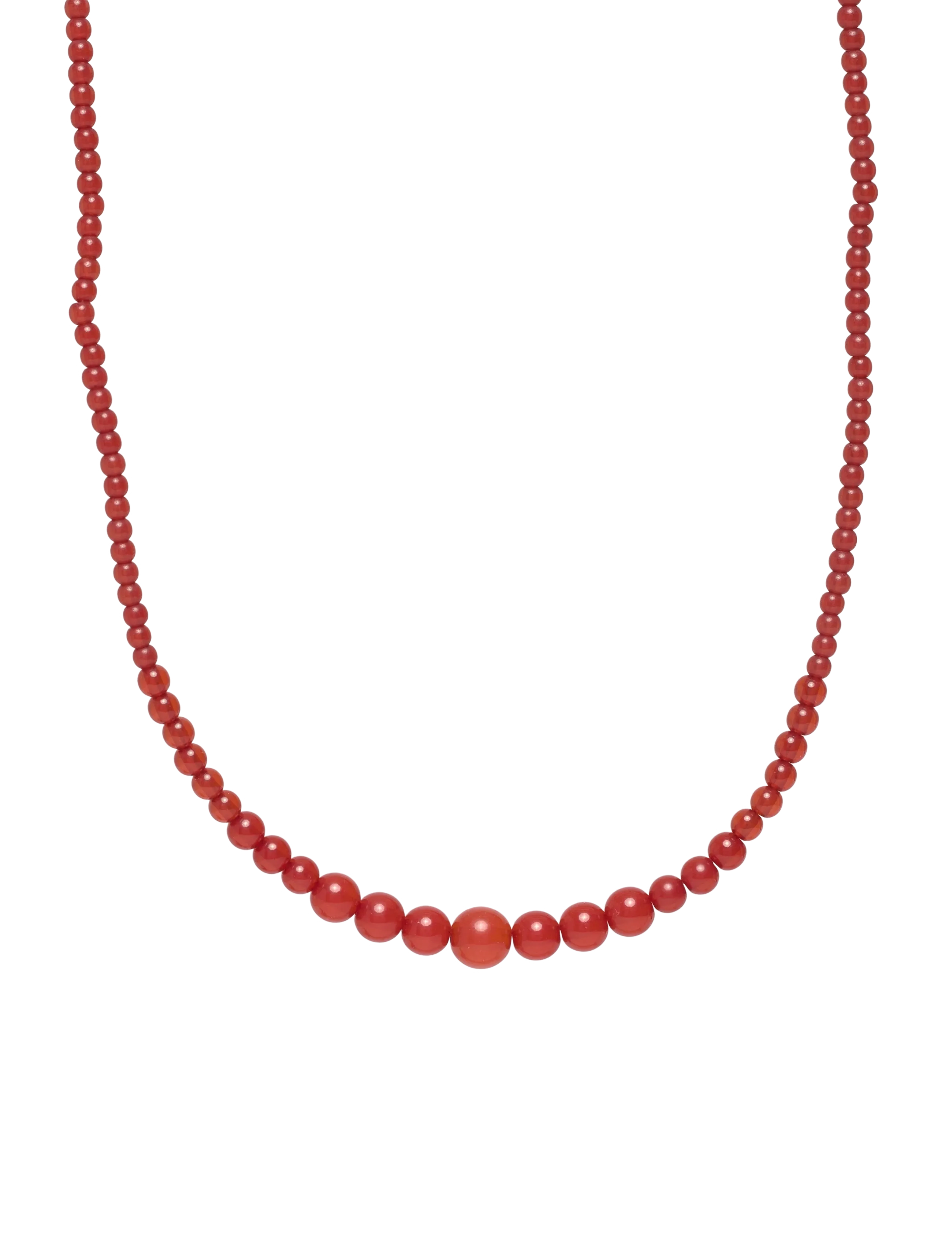 Pieces PCKALLNA A NECKLACE - Officewear - GLAZED GINGER / red