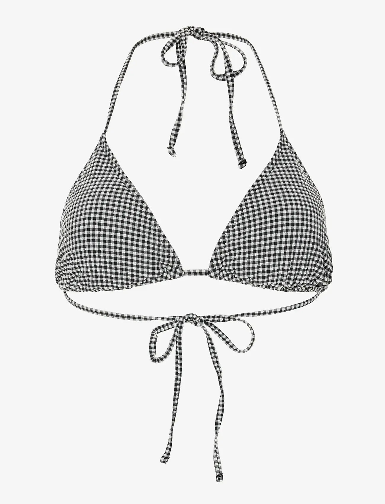 Pieces - PCKIA TRIANGLE BIKINI TOP BC - trekant-bikinis - black - 0