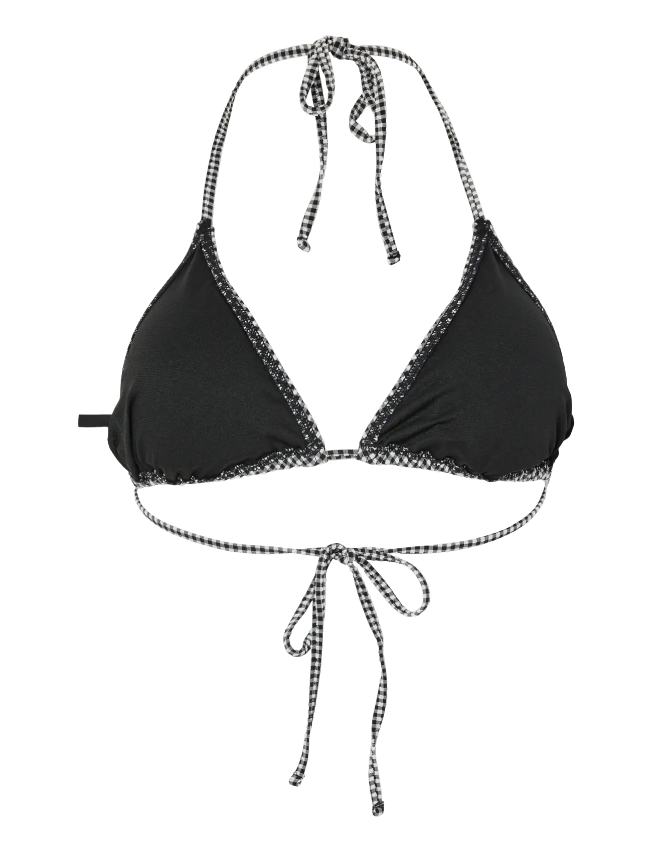 Pieces - PCKIA TRIANGLE BIKINI TOP BC - triangle bikinis - black - 1