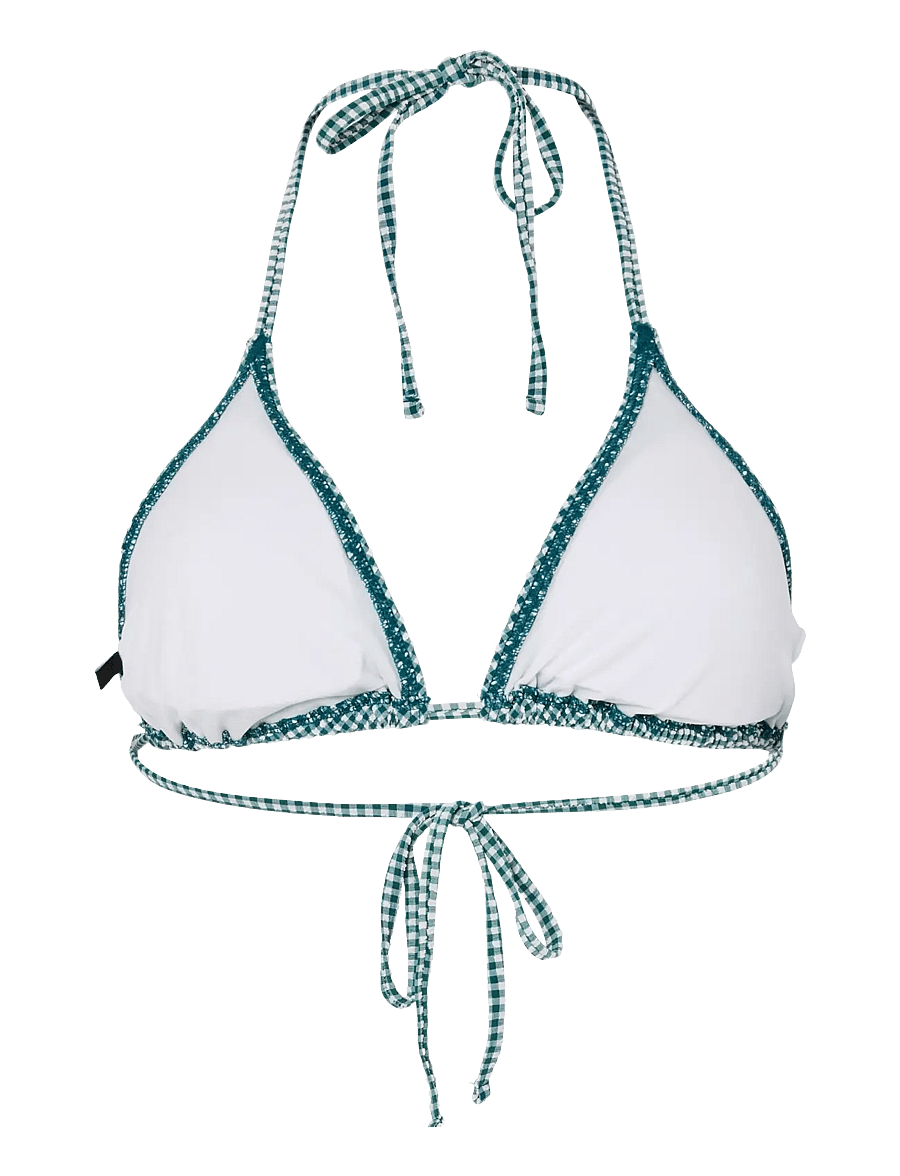 Pieces - PCKIA TRIANGLE BIKINI TOP BC - kolmnurksed bikiinid - forest biome - 2
