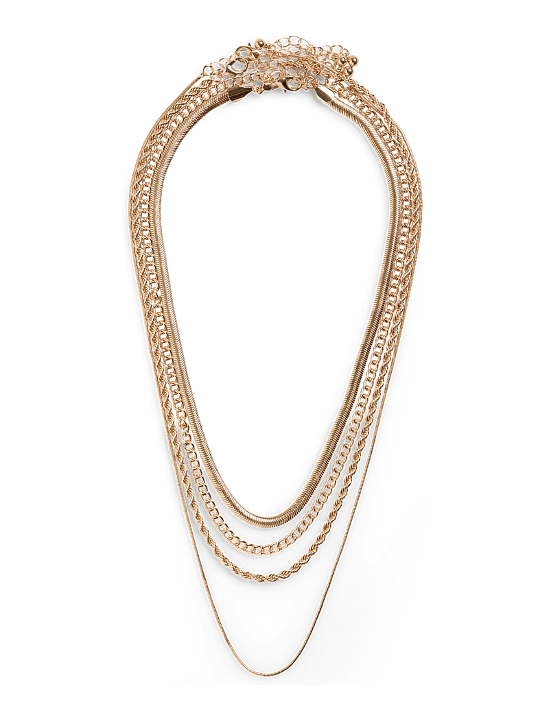 Pieces - PCBIFI NECKLACE 4-PACK - konfirmationstøj - gold colour - 0