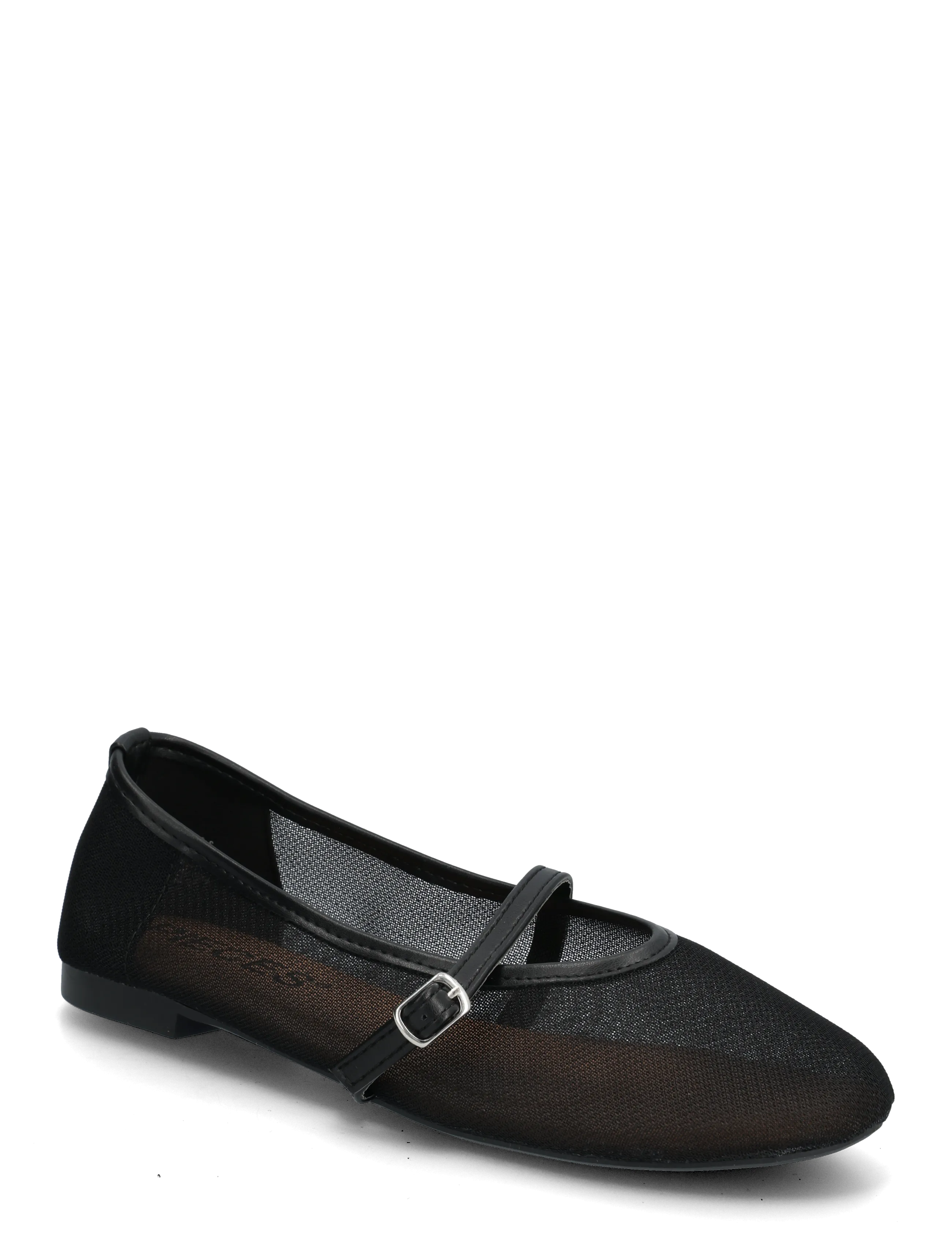 Pieces PCSTEPH MARY JANE MESH BALLERINA HG - Pieces - BLACK / black