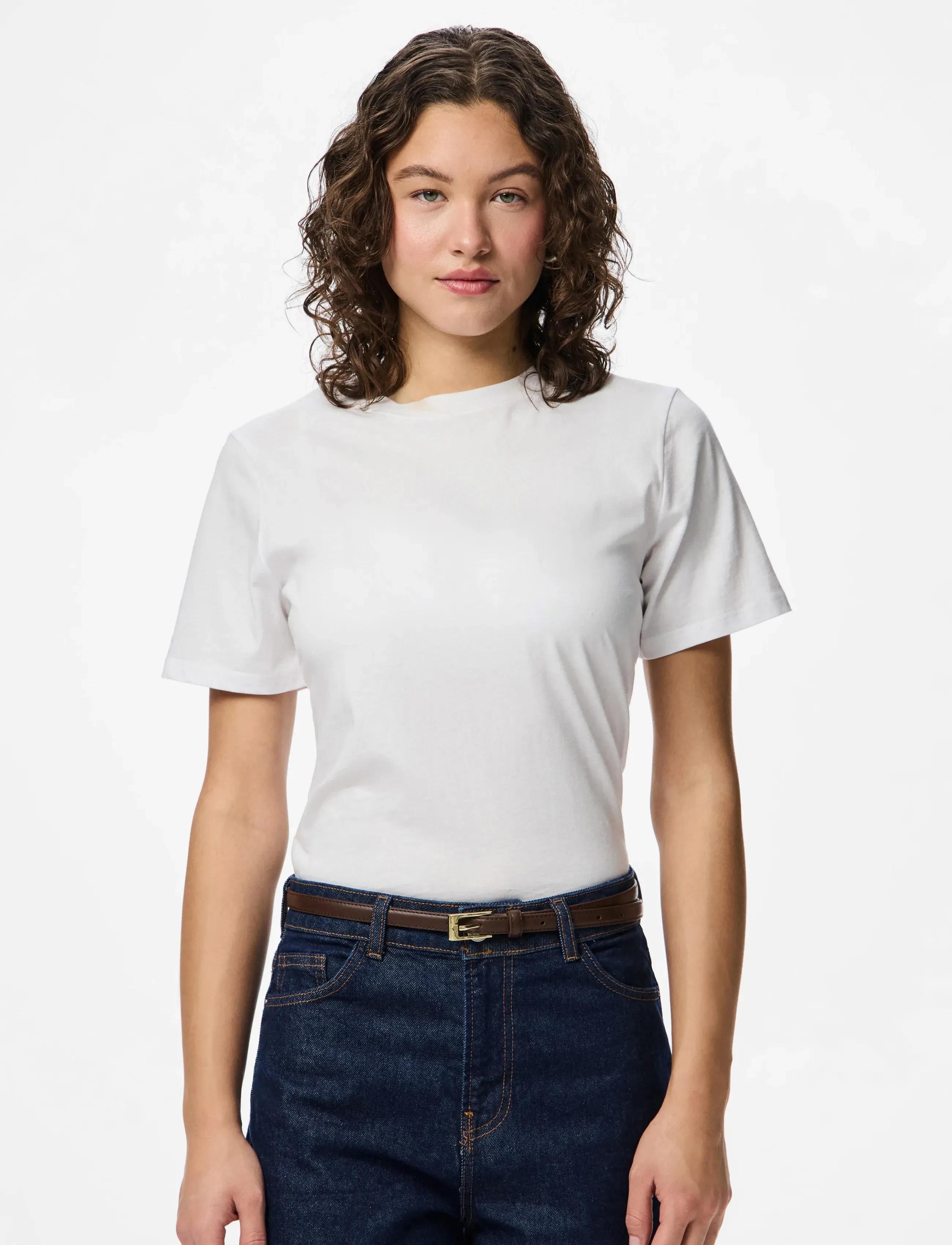 Pieces - PCBENEDIKTE 3-PACK SLIM JEANS BELT - sphagnum - 3
