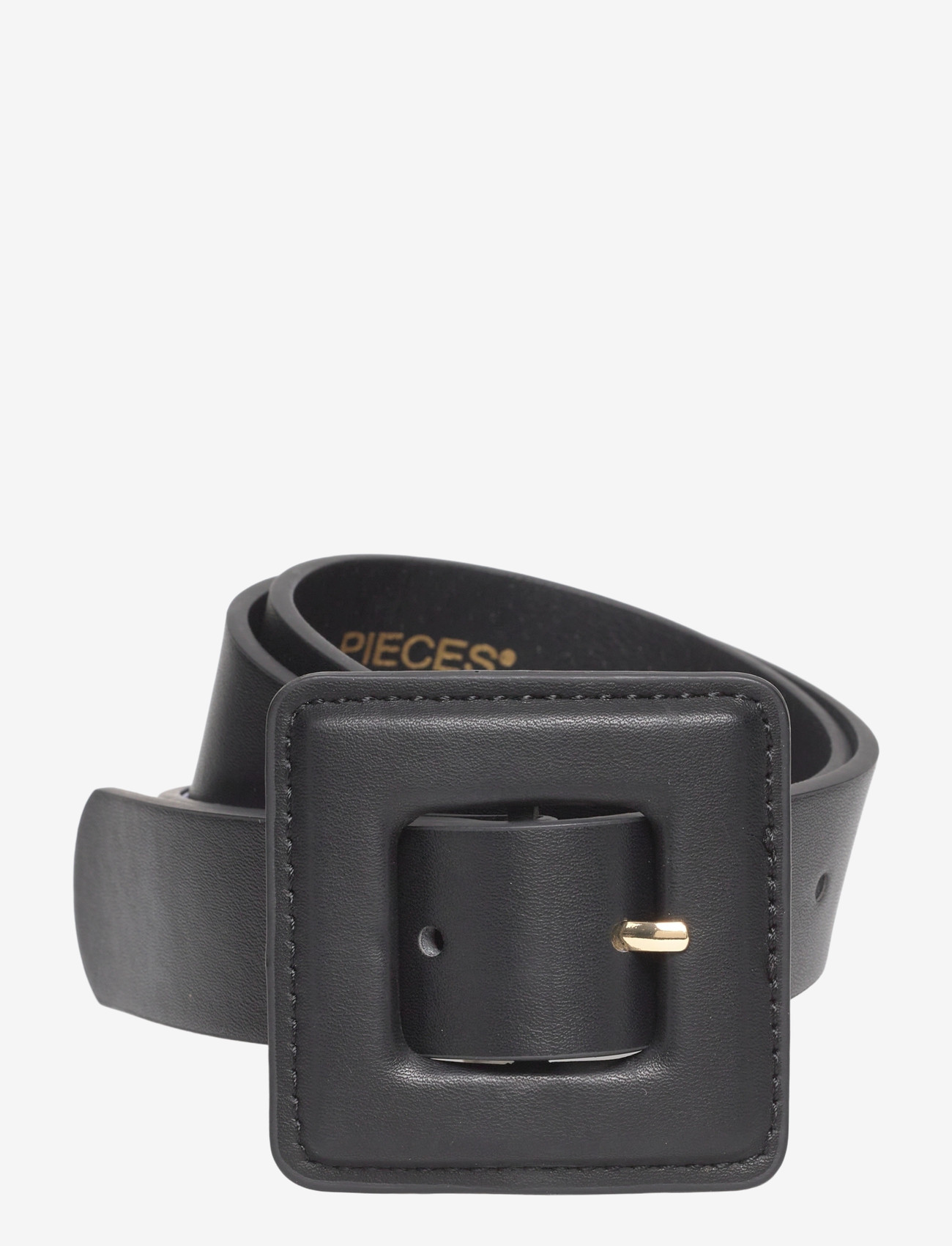 Pieces - PCBINNA COVERED WAIST BELT BUNDLE - taljevööd - black - 0