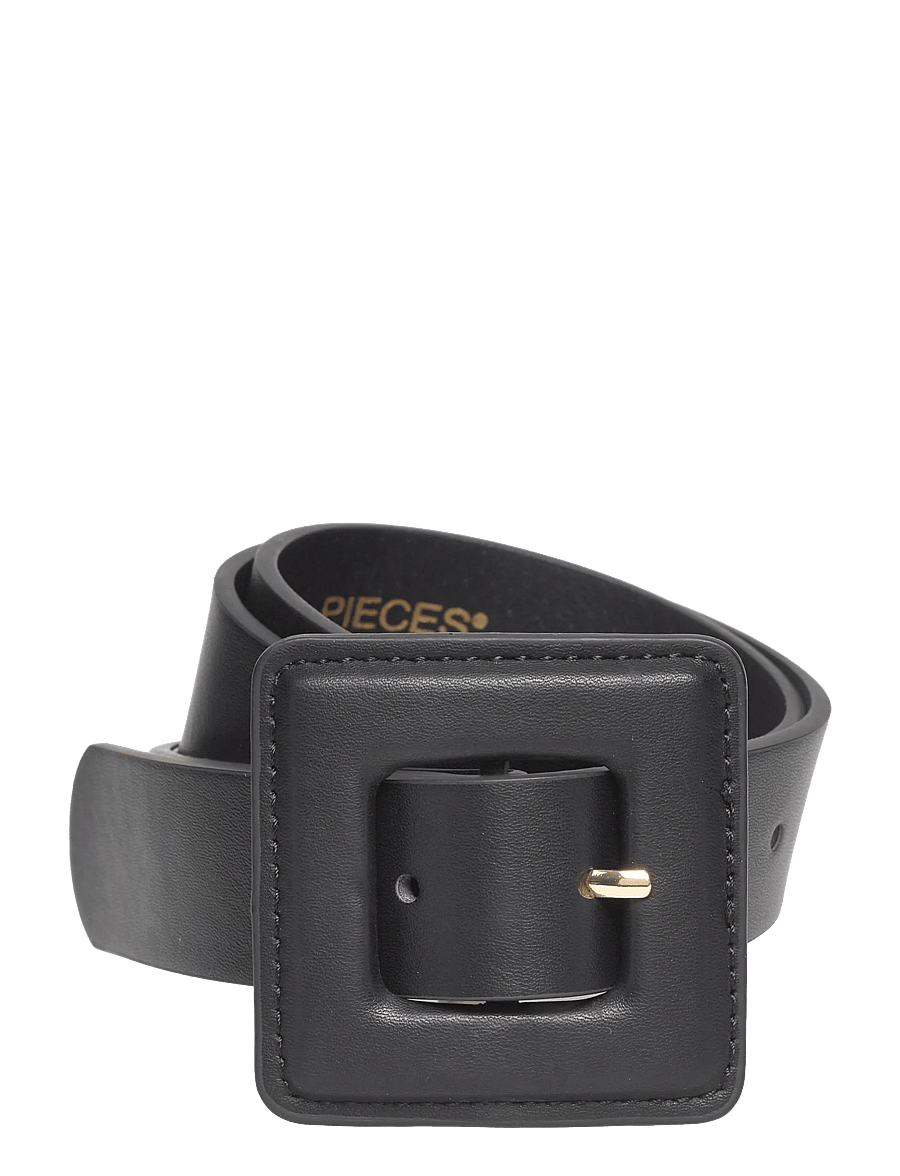Pieces - PCBINNA COVERED WAIST BELT BUNDLE - taillengürtel - black - 0