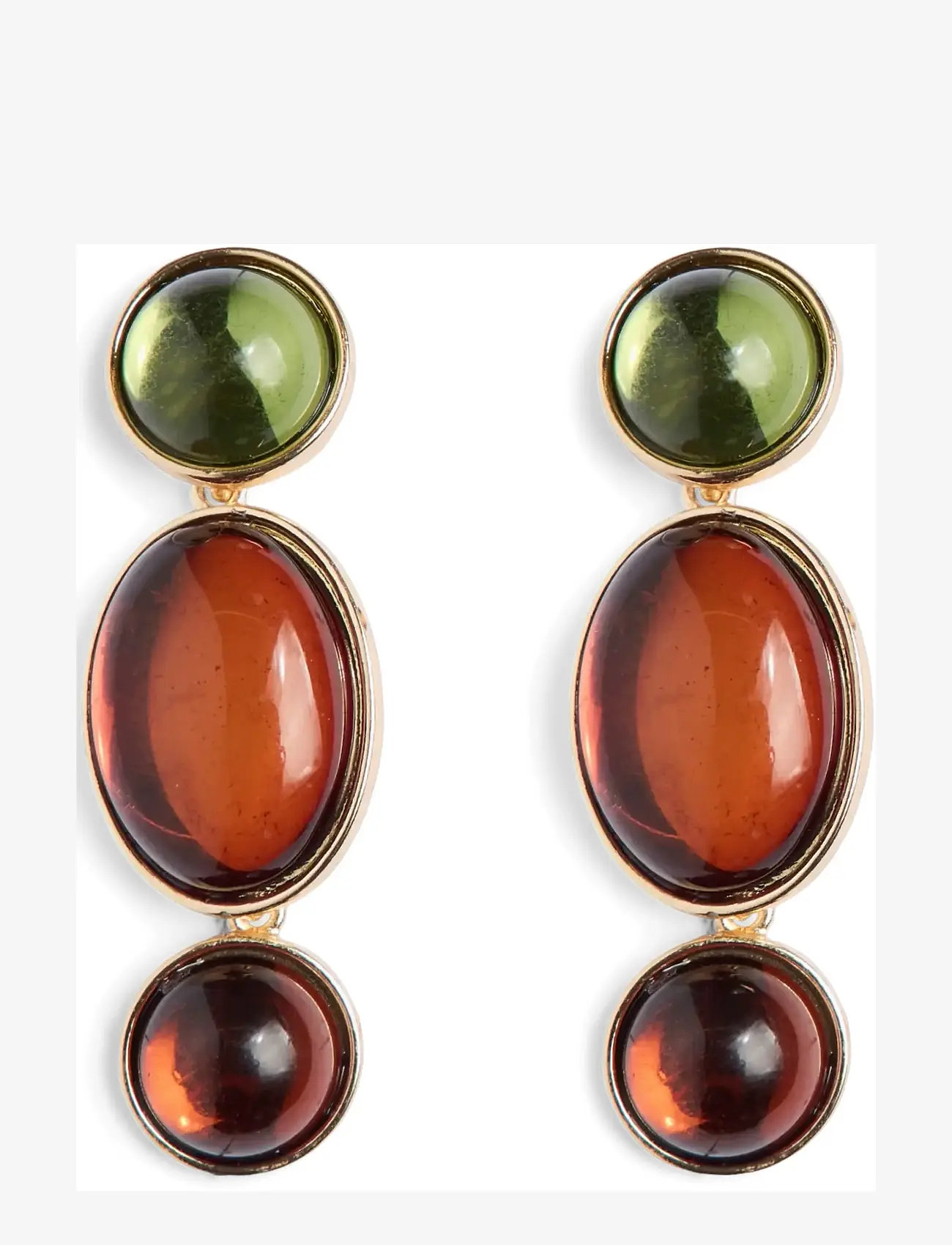 Pieces - PCKIKI A EARRINGS BUNDLE - Øreringe med vedhæng - gold colour - 0