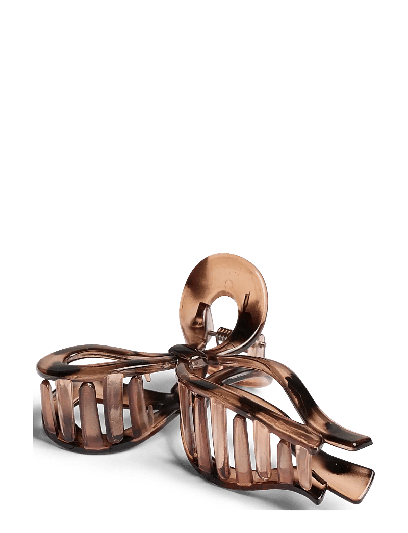 Pieces - PCBILANIA HAIRCLIP BUNDLE - juukselõksud - downtown brown - 0