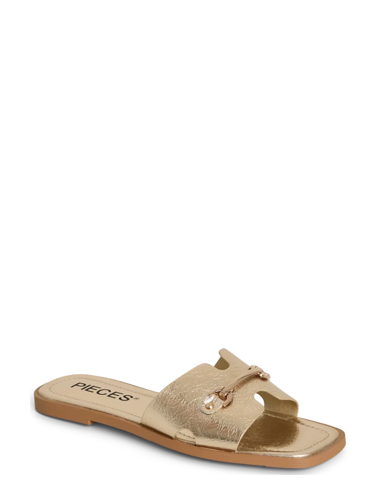 Pieces - PCMARIANNE METALLIC SANDAL - laveste priser - gold colour - 1