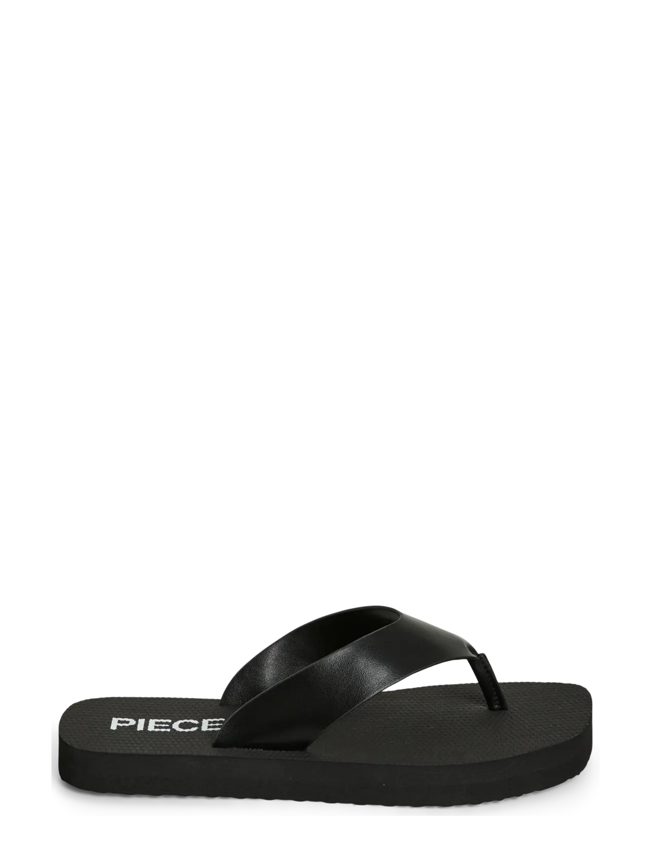 Pieces PCSUMMER HIGH FLIP FLOP HG - Teenslippers - BLACK / black