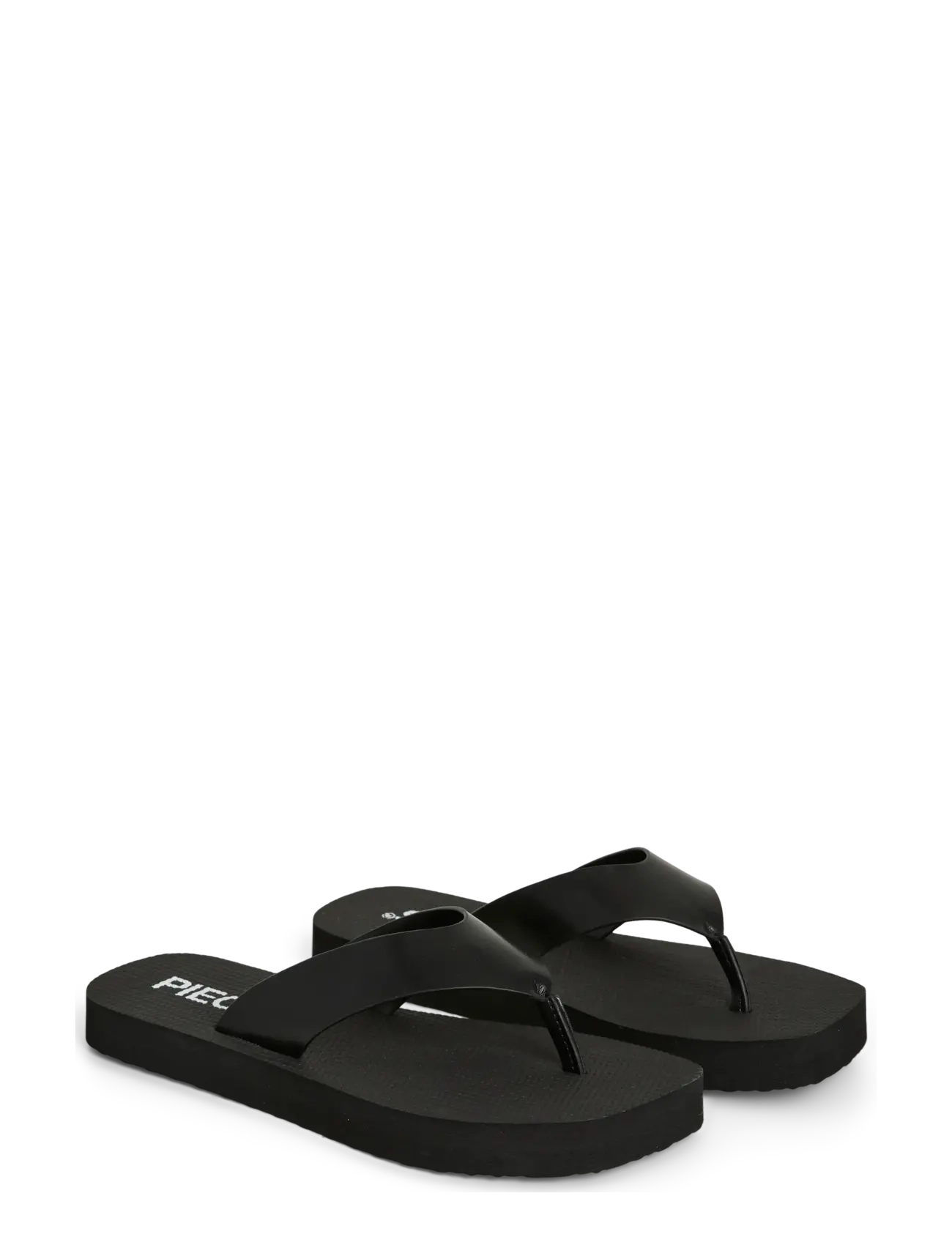 Pieces - PCSUMMER HIGH FLIP FLOP HG - lägsta priserna - black - 2
