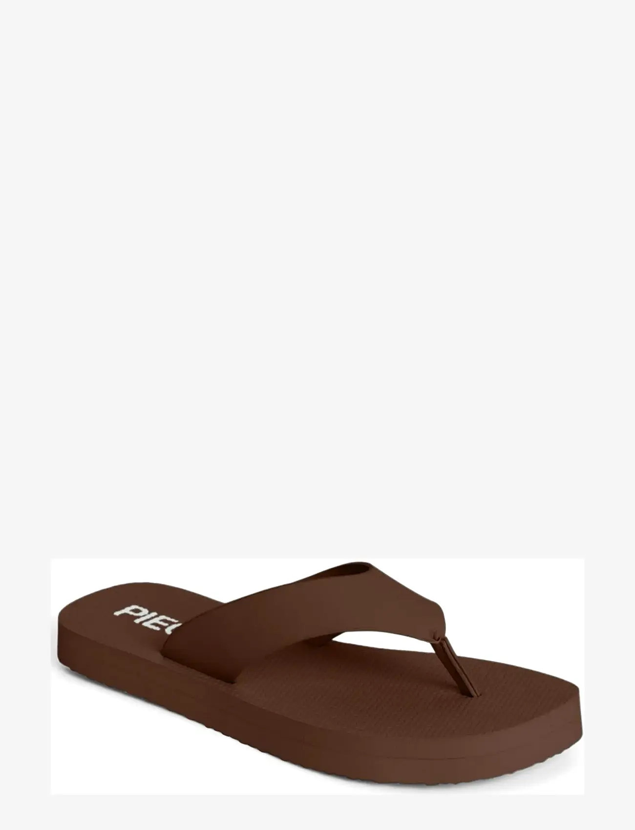 Pieces - PCSUMMER HIGH FLIP FLOP HG - klipklapper - downtown brown - 1
