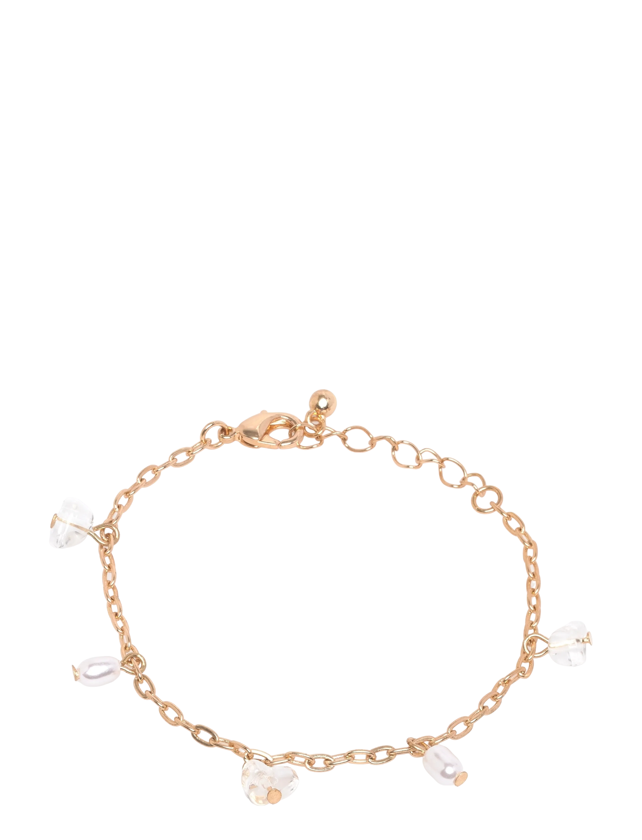 Pieces Pcbente Bracelet 2-Pack, One Size, Bracelets, Gold - Chain Frauen