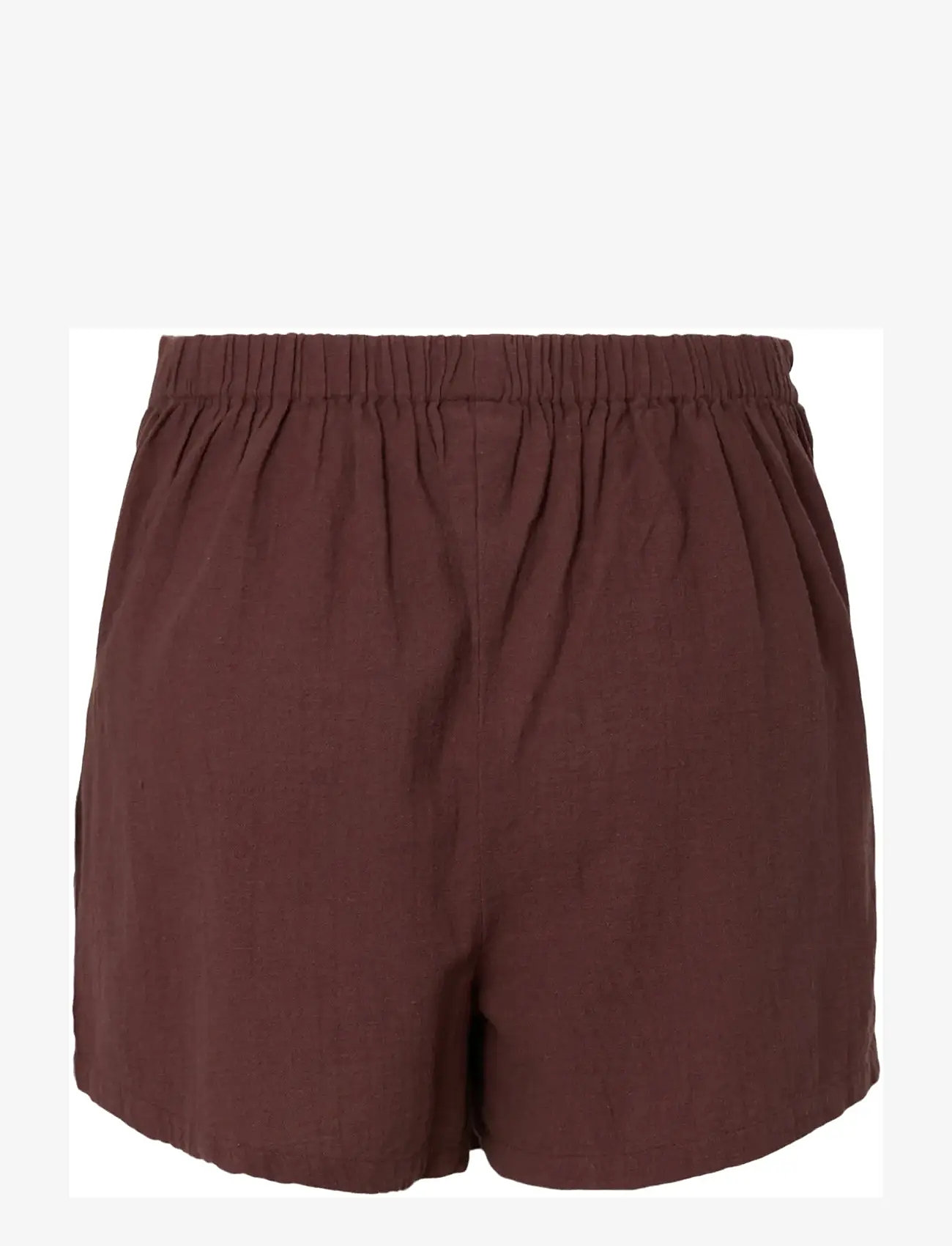 Pieces - PCAGNES HW SKORT WVN BC - strandtøj - deep mahogany - 1