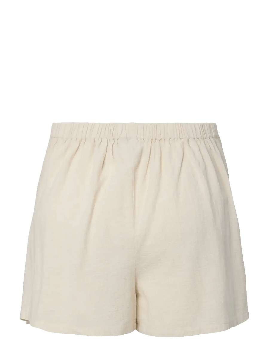 Pieces - PCAGNES HW SKORT WVN BC - rannariided - natural - 1