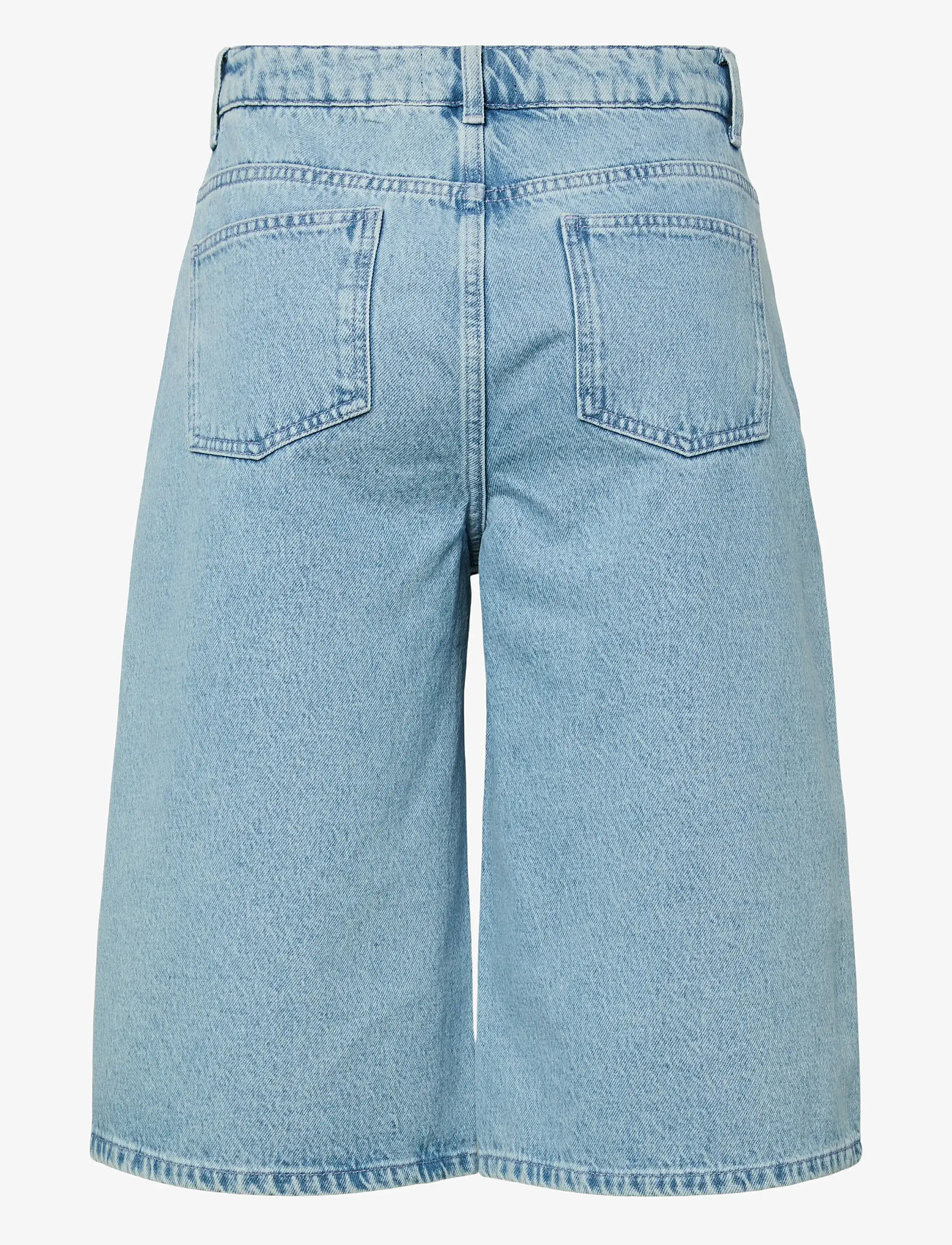 Pieces - PCNOEL MW DENIM JORTS D2D PP - jorts - light blue denim - 2