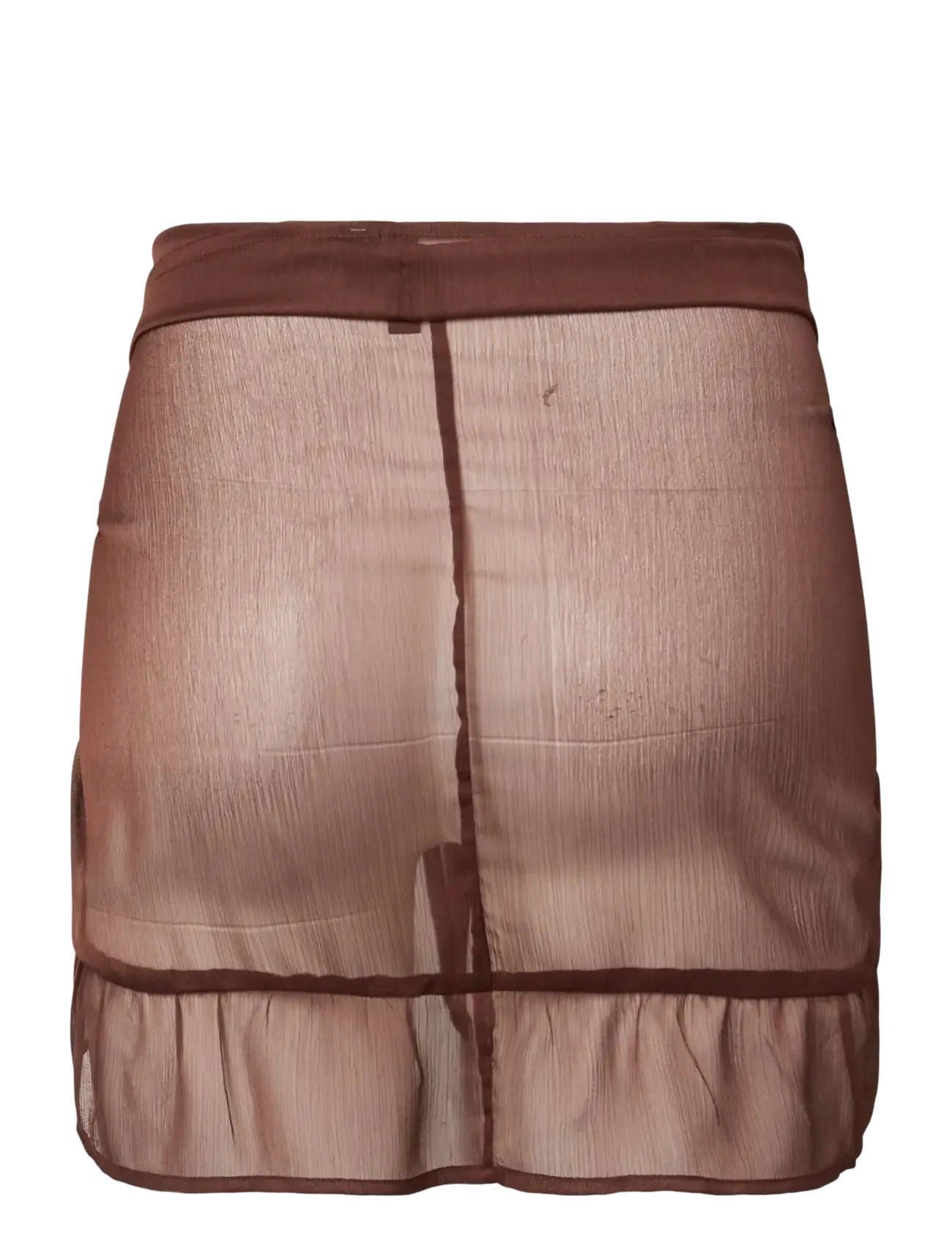 Pieces - PCATRUD FRILL SARONG WVN BC - rannariided - deep mahogany - 1
