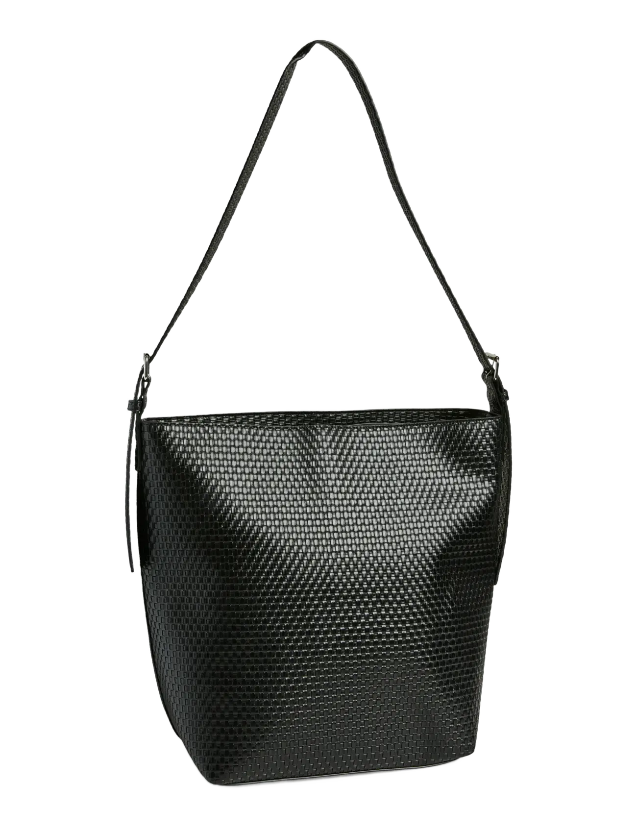 Pieces - PCMILLANE BRAIDED SHOPPER PP - aksessuaarid - black - 2