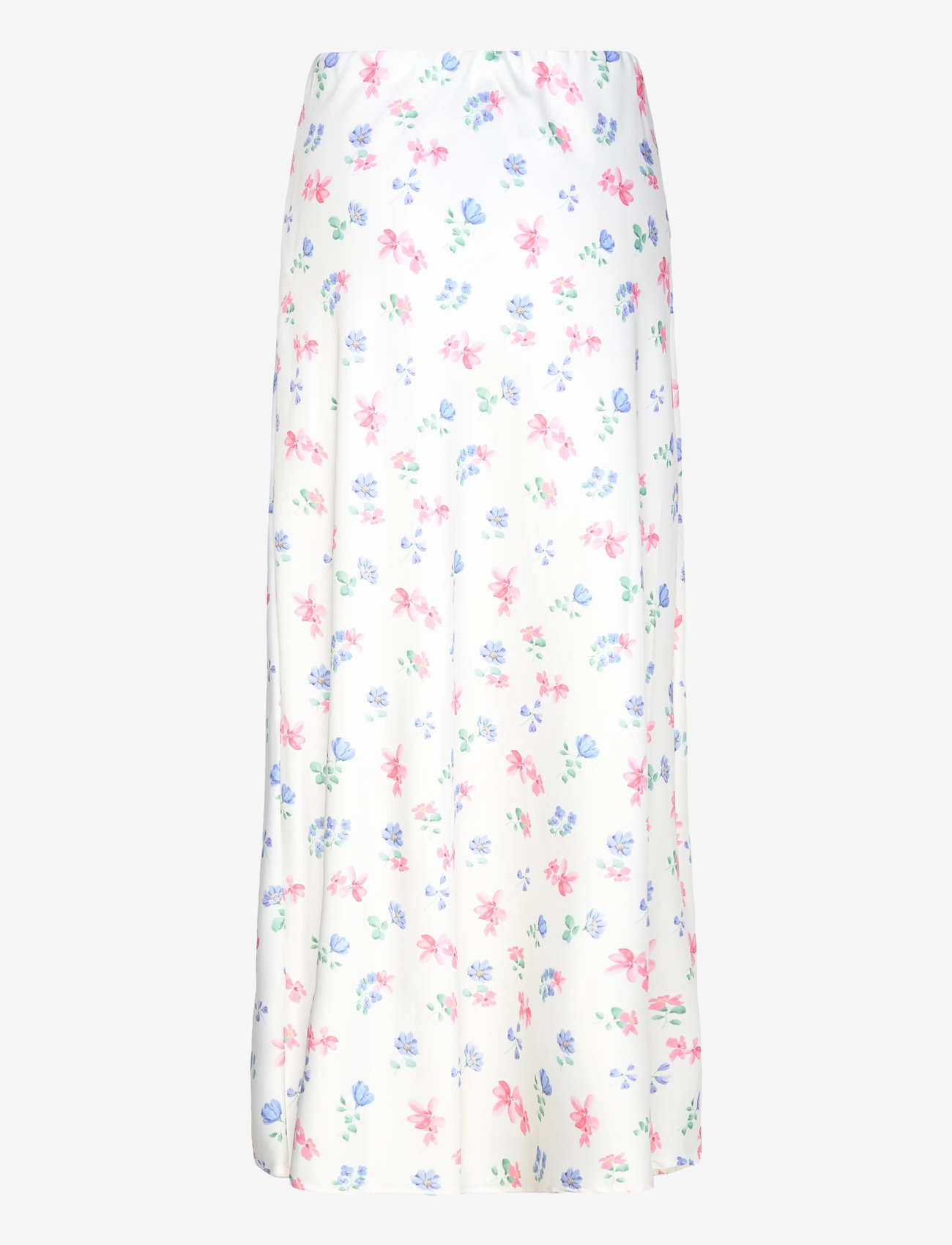 Pieces - PCMILLIE HW LONG SKIRT D2D WVN - maksiseelikud - cloud dancer - 1