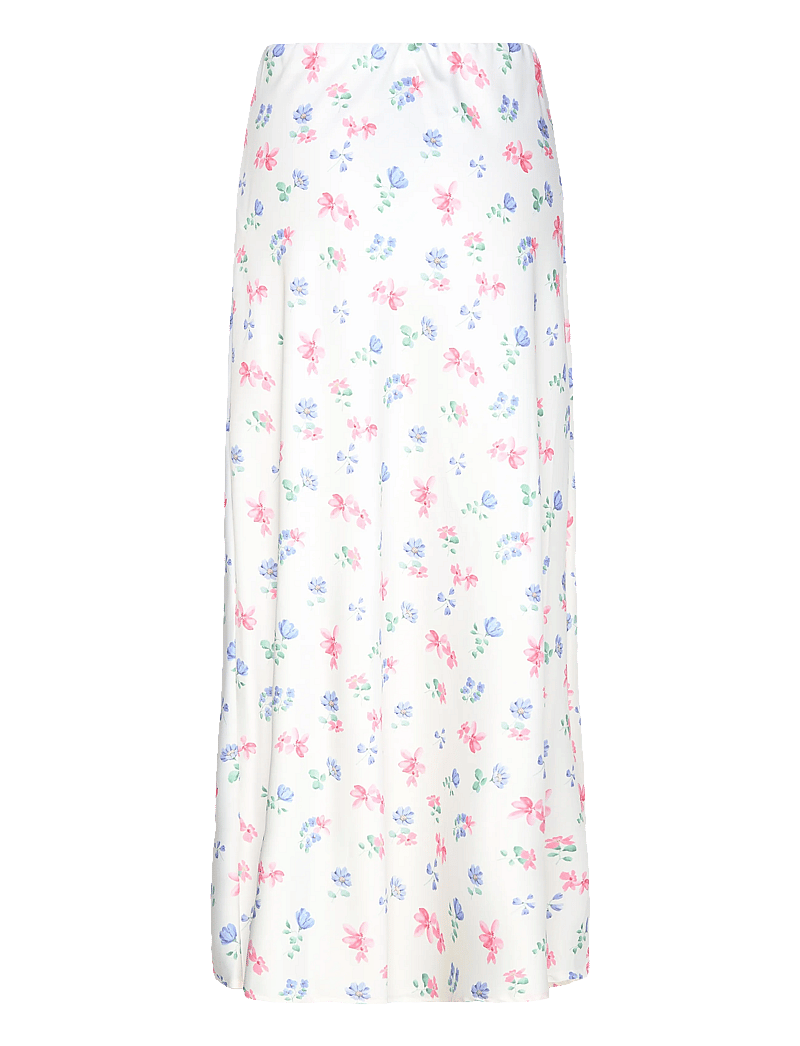 Pieces - PCMILLIE HW LONG SKIRT D2D WVN - maksiseelikud - cloud dancer - 1