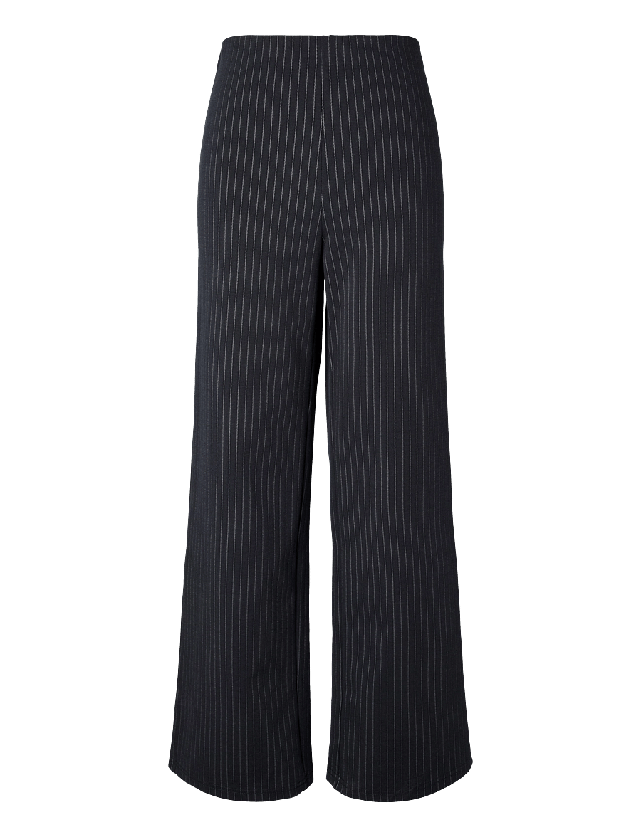 Pieces - PCBIA HW WIDE PANTS JRS NOOS BC - vida byxor - maritime blue - 1