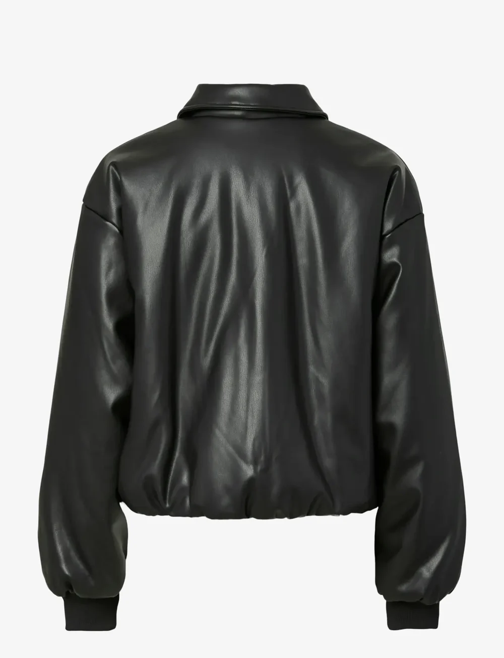 Pieces - PCLARA PADDED COATED BOMBER JACKET - bomberjacken - black - 2