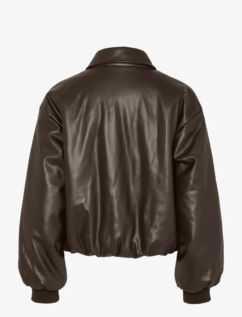 Pieces - PCLARA PADDED COATED BOMBER JACKET - bomberjackor - hot fudge - 2