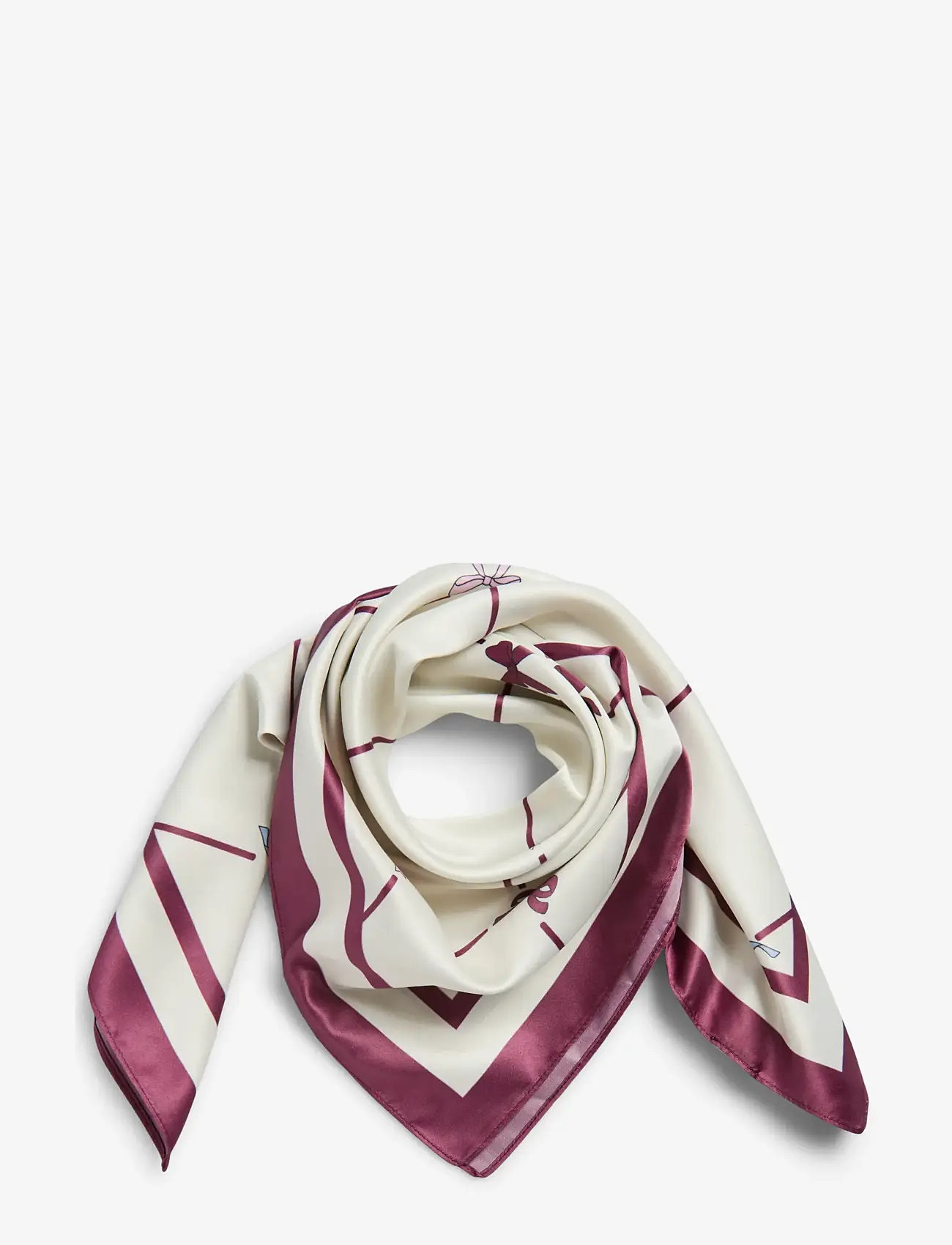 Pieces - PCBAMBI SQUARE SCARF BC - madalaimad hinnad - egret - 1