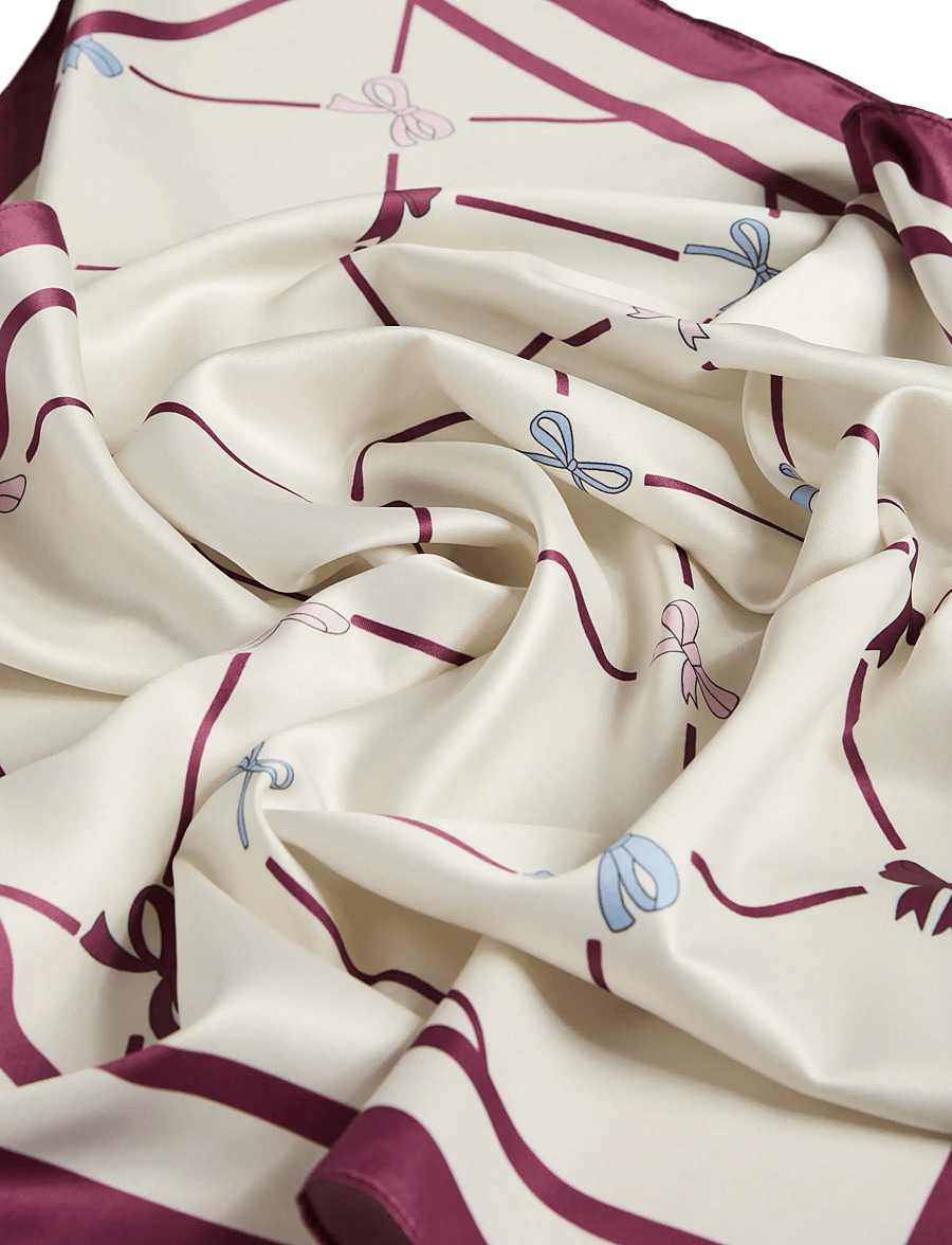 Pieces - PCBAMBI SQUARE SCARF BC - alltags-style - egret - 3