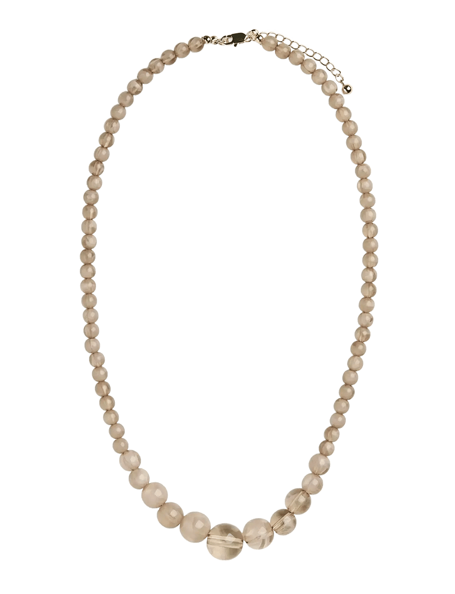 Pieces - PCMOLLY NECKLACE PP - konfirmation - beige - 0