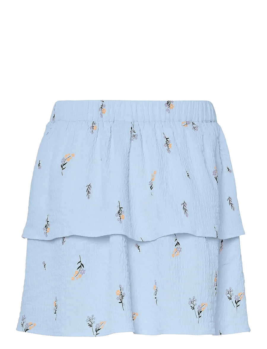 Pieces - PCJEO HW SHORT SKIRT WVN D2D - kurze röcke - cashmere blue - 2