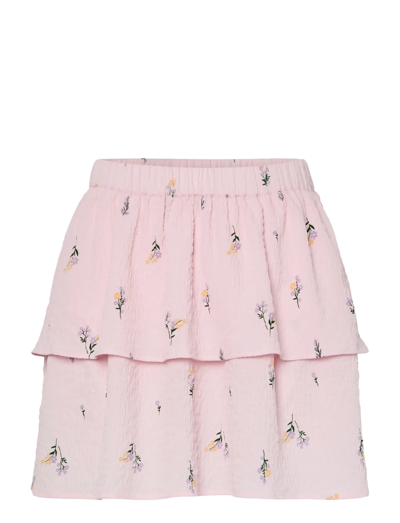 PIECES Pcjeo Hw Kurz Rock Wvn D2D Pink - S - Damen